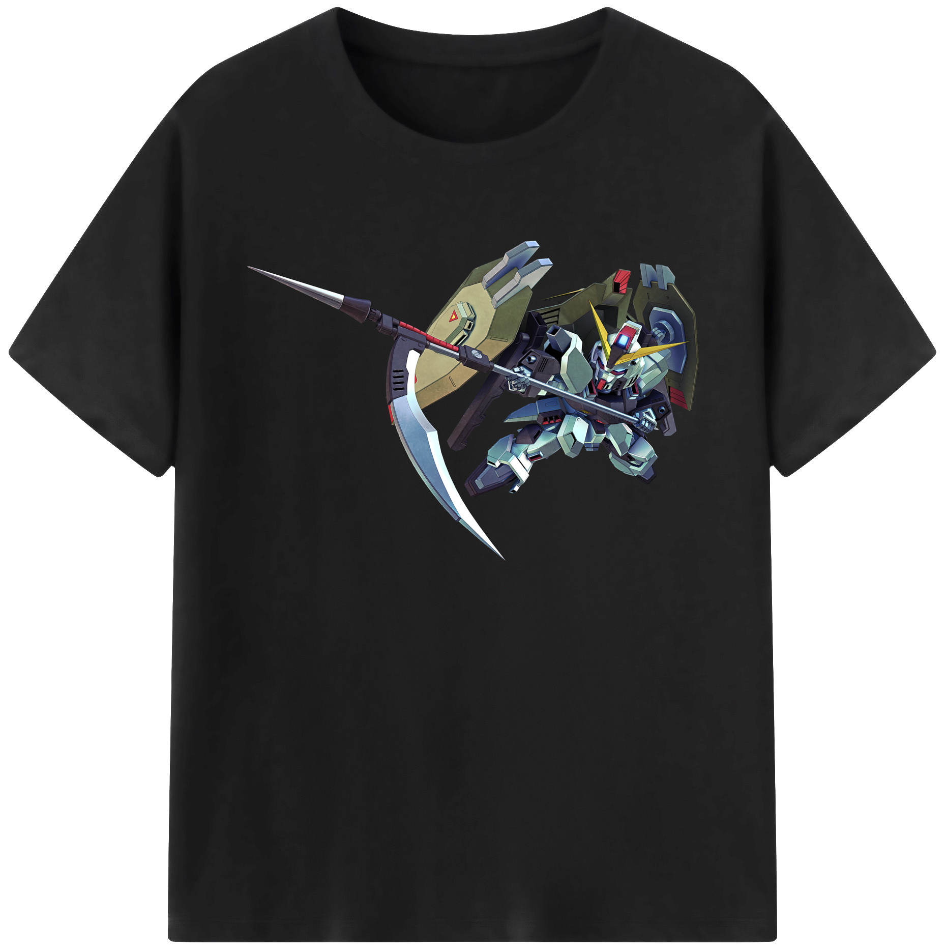 （画像用） 機動戦士ガンダム Mobile Suit Gundam 綿100％ メンズ半袖Tシャツ｜肌触りやわらか＆通気性