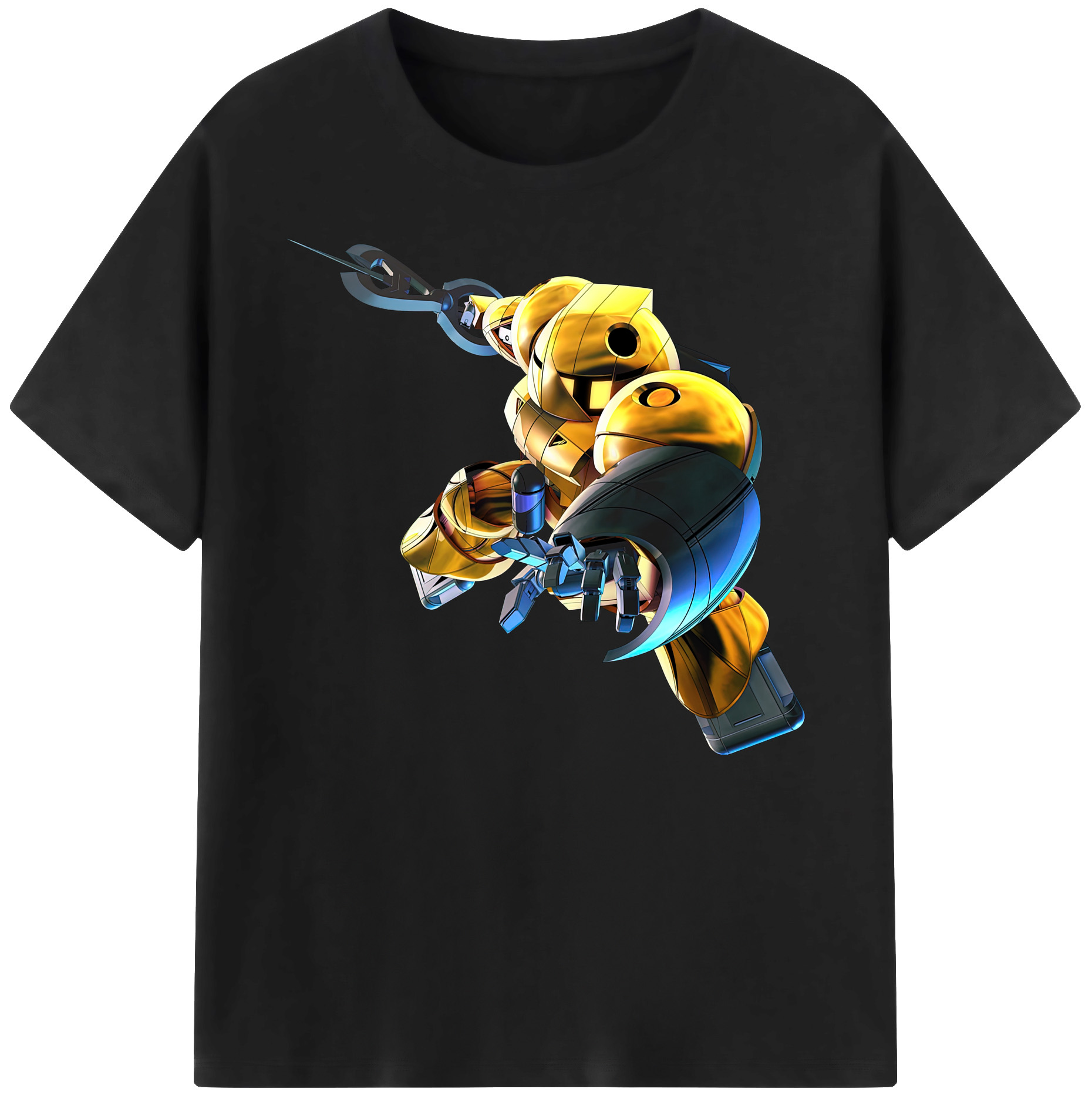 （画像用） 機動戦士ガンダム Mobile Suit Gundam 綿100％ メンズ半袖Tシャツ｜肌触りやわらか＆通気性