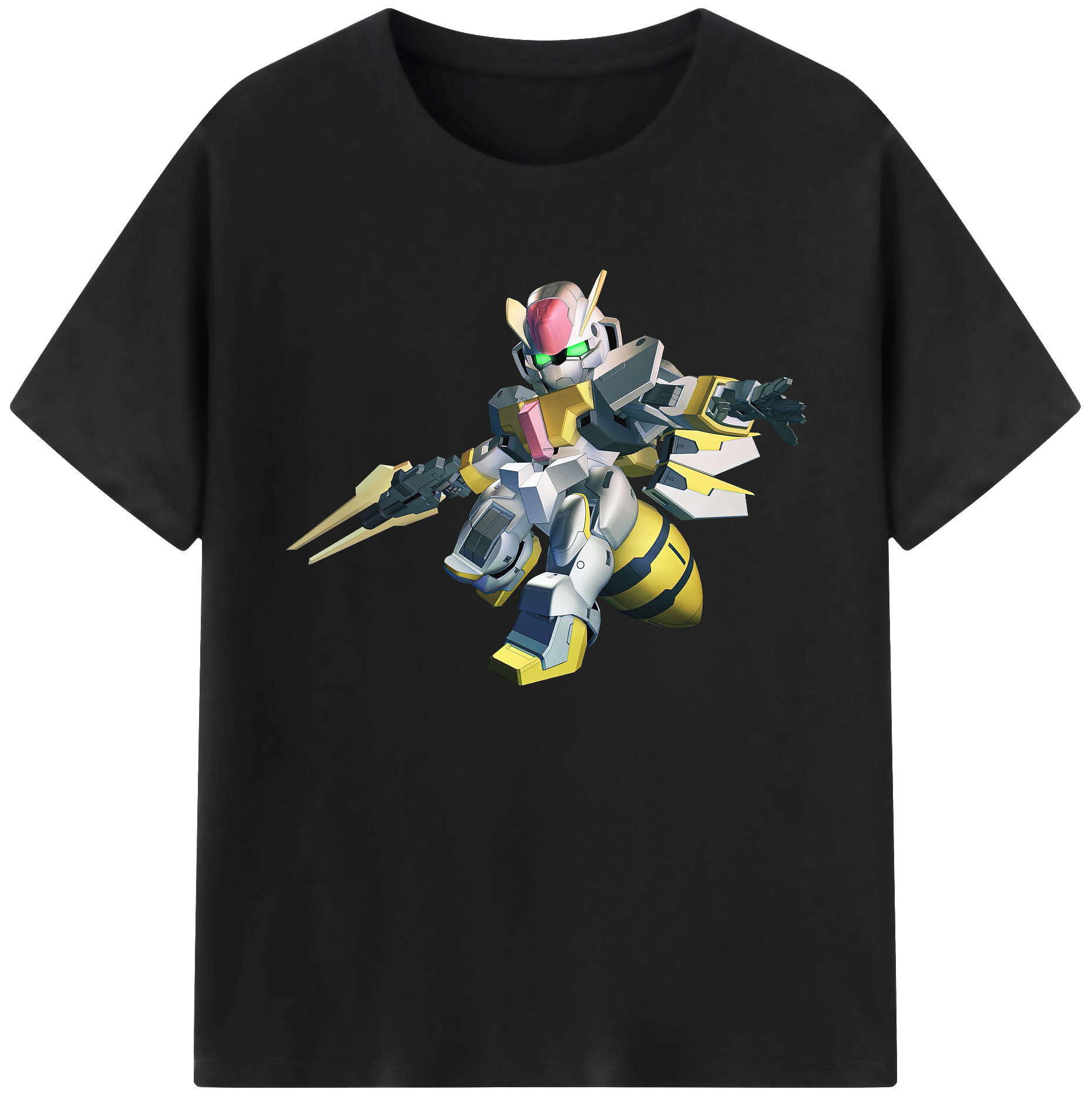 （画像用） 機動戦士ガンダム Mobile Suit Gundam 綿100％ メンズ半袖Tシャツ｜肌触りやわらか＆通気性