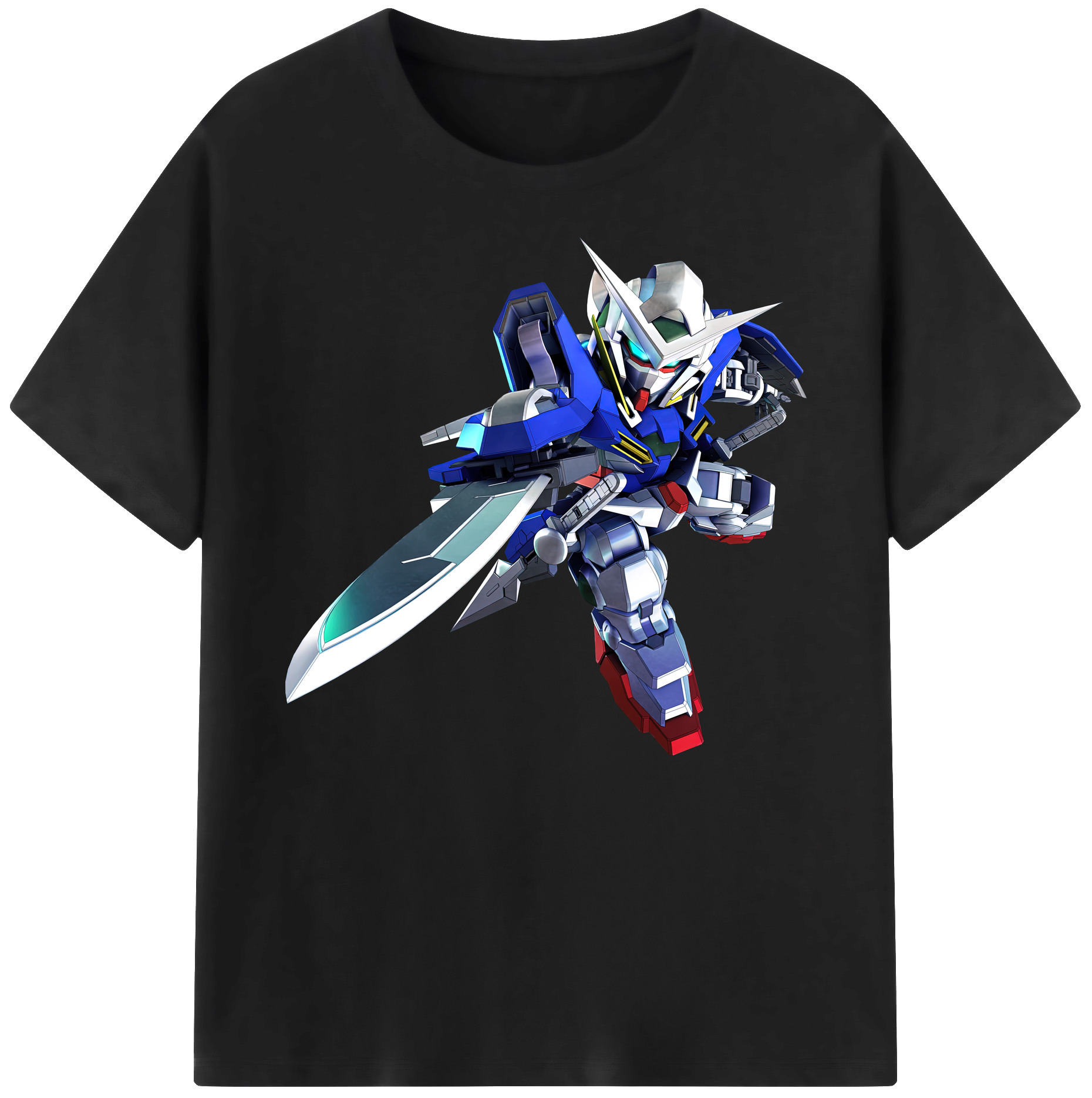 （画像用） 機動戦士ガンダム Mobile Suit Gundam 綿100％ メンズ半袖Tシャツ｜肌触りやわらか＆通気性