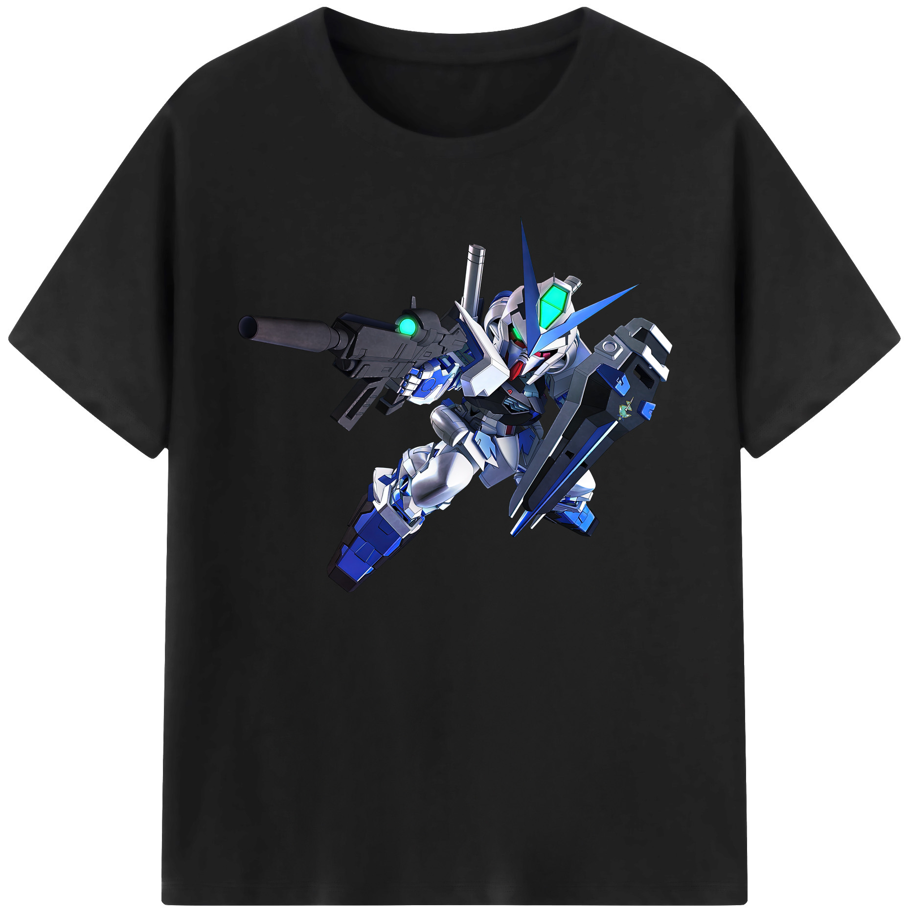 （画像用） 機動戦士ガンダム Mobile Suit Gundam 綿100％ メンズ半袖Tシャツ｜肌触りやわらか＆通気性