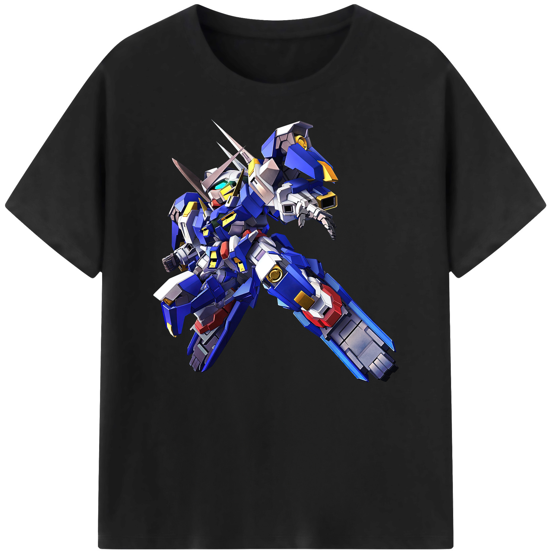 （画像用） 機動戦士ガンダム Mobile Suit Gundam 綿100％ メンズ半袖Tシャツ｜肌触りやわらか＆通気性
