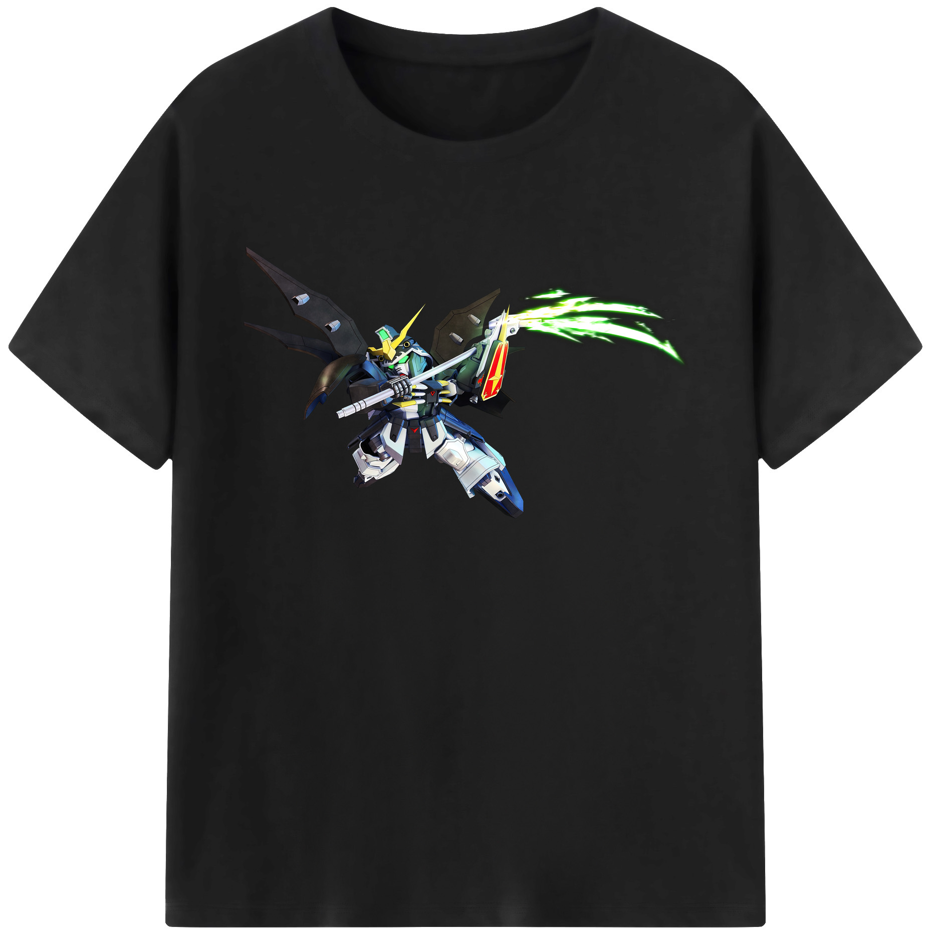 （画像用） 機動戦士ガンダム Mobile Suit Gundam 綿100％ メンズ半袖Tシャツ｜肌触りやわらか＆通気性