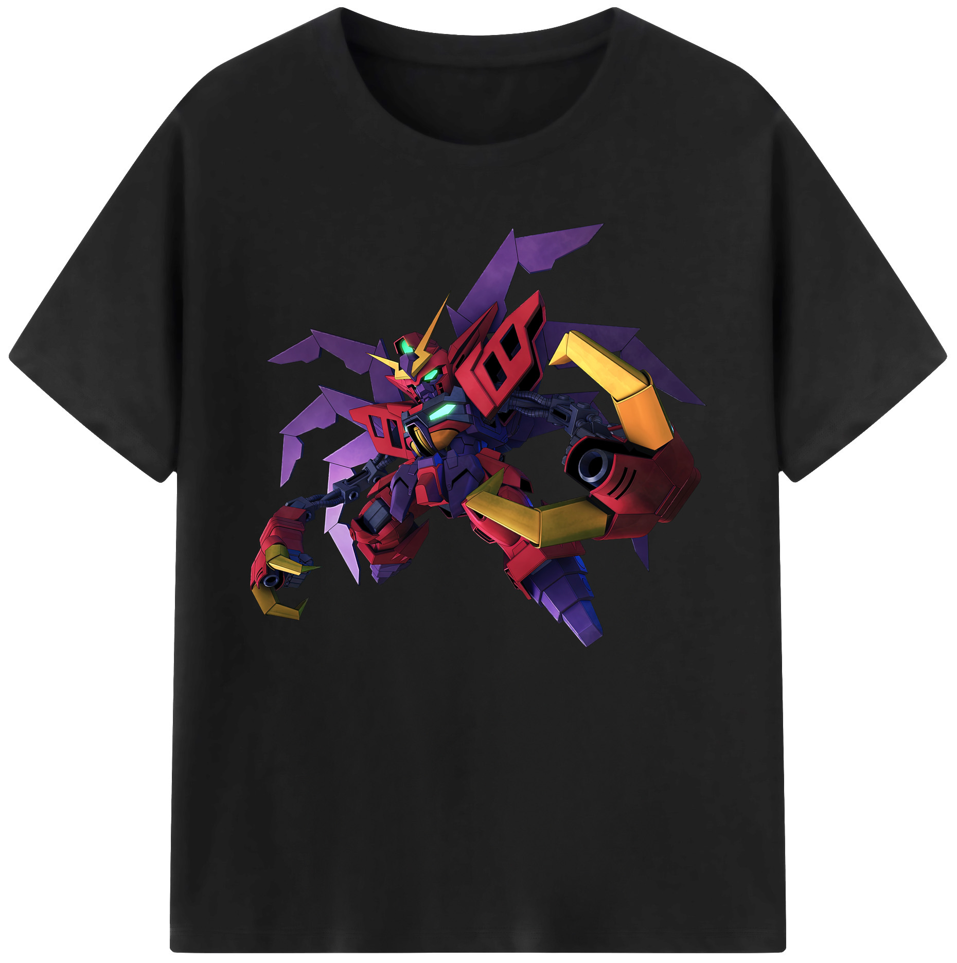 （画像用） 機動戦士ガンダム Mobile Suit Gundam 綿100％ メンズ半袖Tシャツ｜肌触りやわらか＆通気性