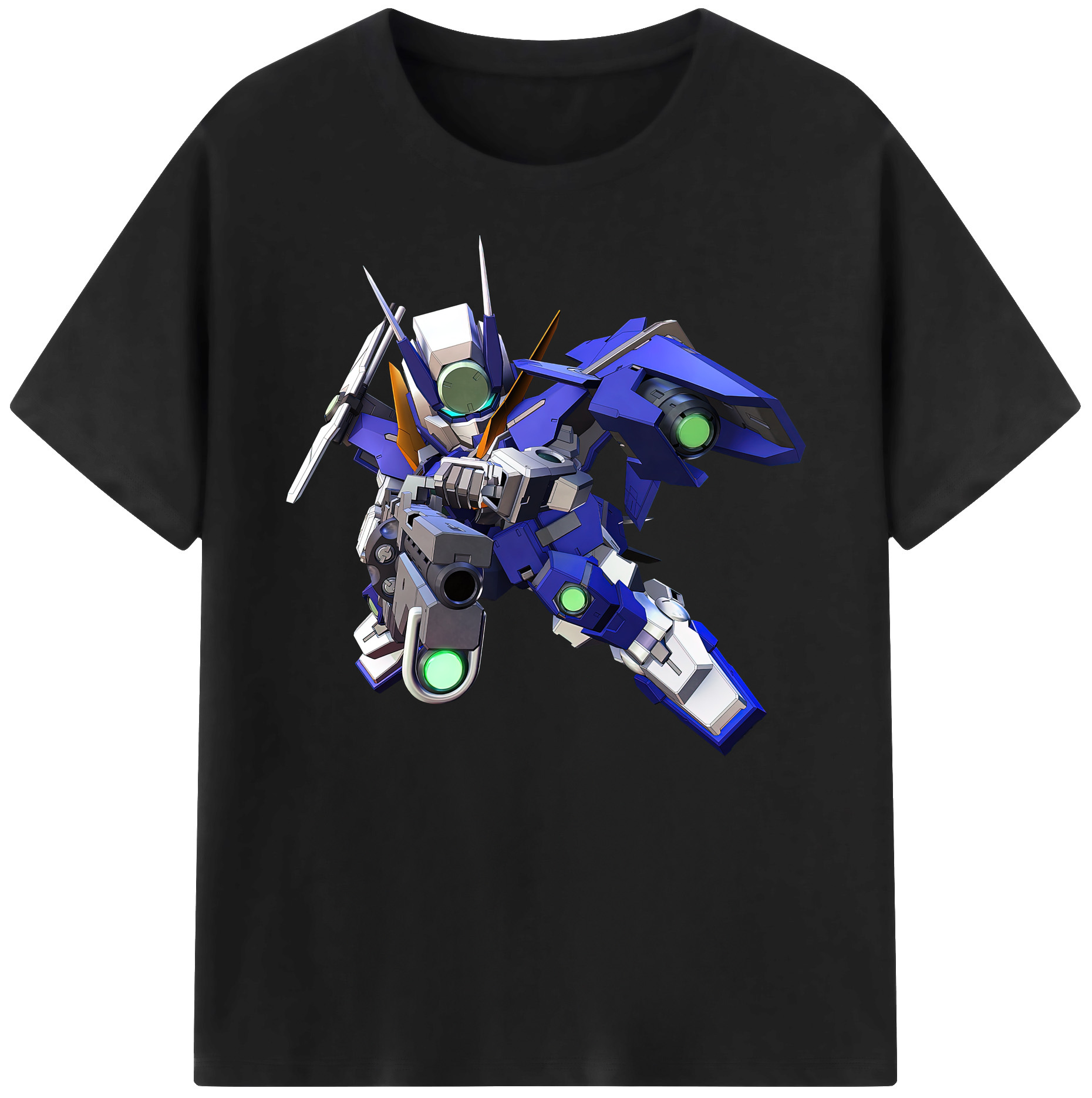 （画像用） 機動戦士ガンダム Mobile Suit Gundam 綿100％ メンズ半袖Tシャツ｜肌触りやわらか＆通気性