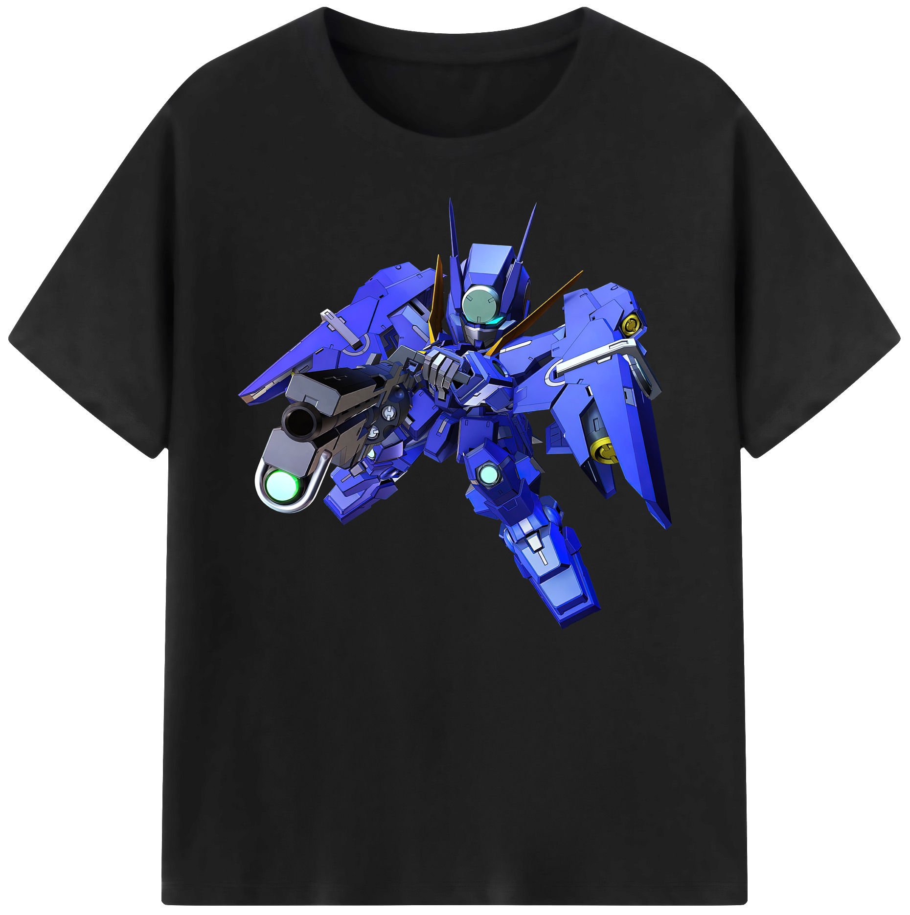 （画像用） 機動戦士ガンダム Mobile Suit Gundam 綿100％ メンズ半袖Tシャツ｜肌触りやわらか＆通気性