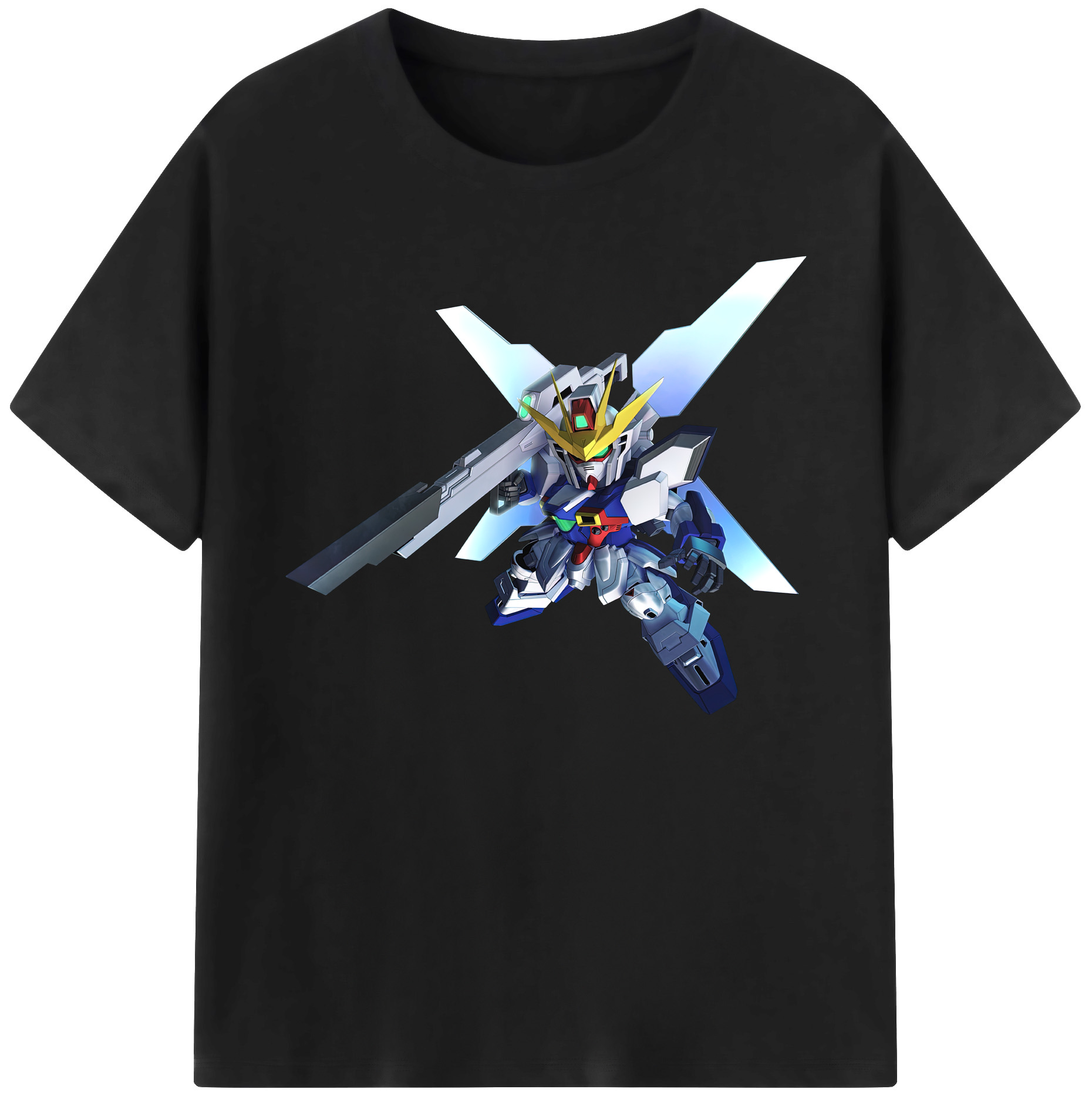 （画像用） 機動戦士ガンダム Mobile Suit Gundam 綿100％ メンズ半袖Tシャツ｜肌触りやわらか＆通気性