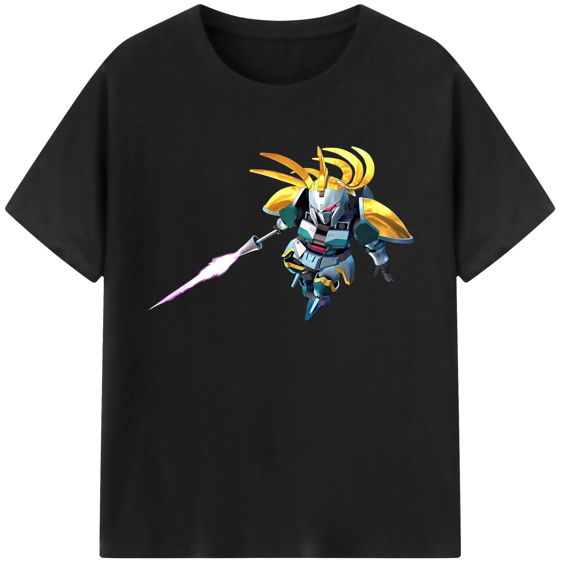 （画像用） 機動戦士ガンダム Mobile Suit Gundam 綿100％ メンズ半袖Tシャツ｜肌触りやわらか＆通気性