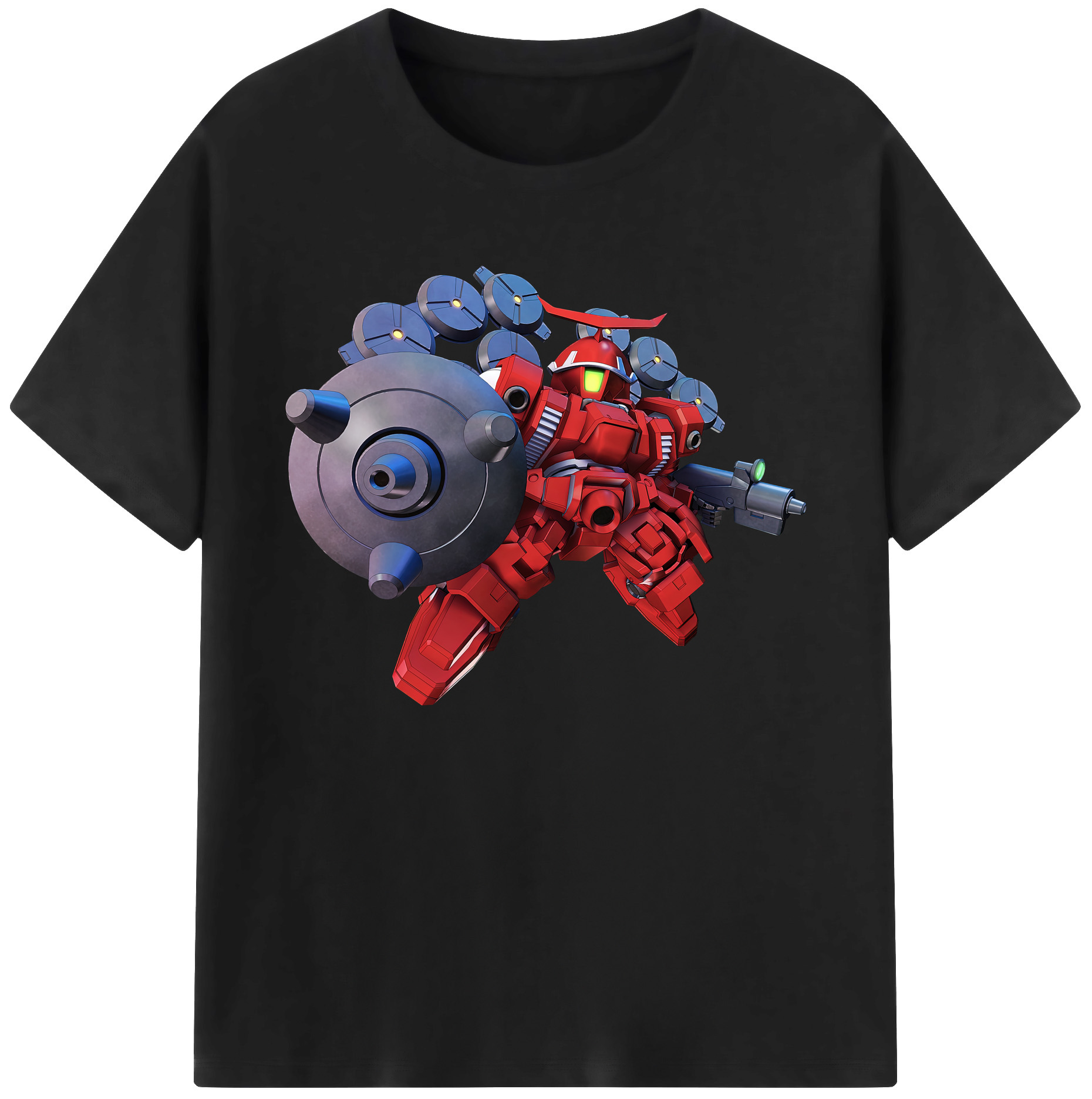 （画像用） 機動戦士ガンダム Mobile Suit Gundam 綿100％ メンズ半袖Tシャツ｜肌触りやわらか＆通気性