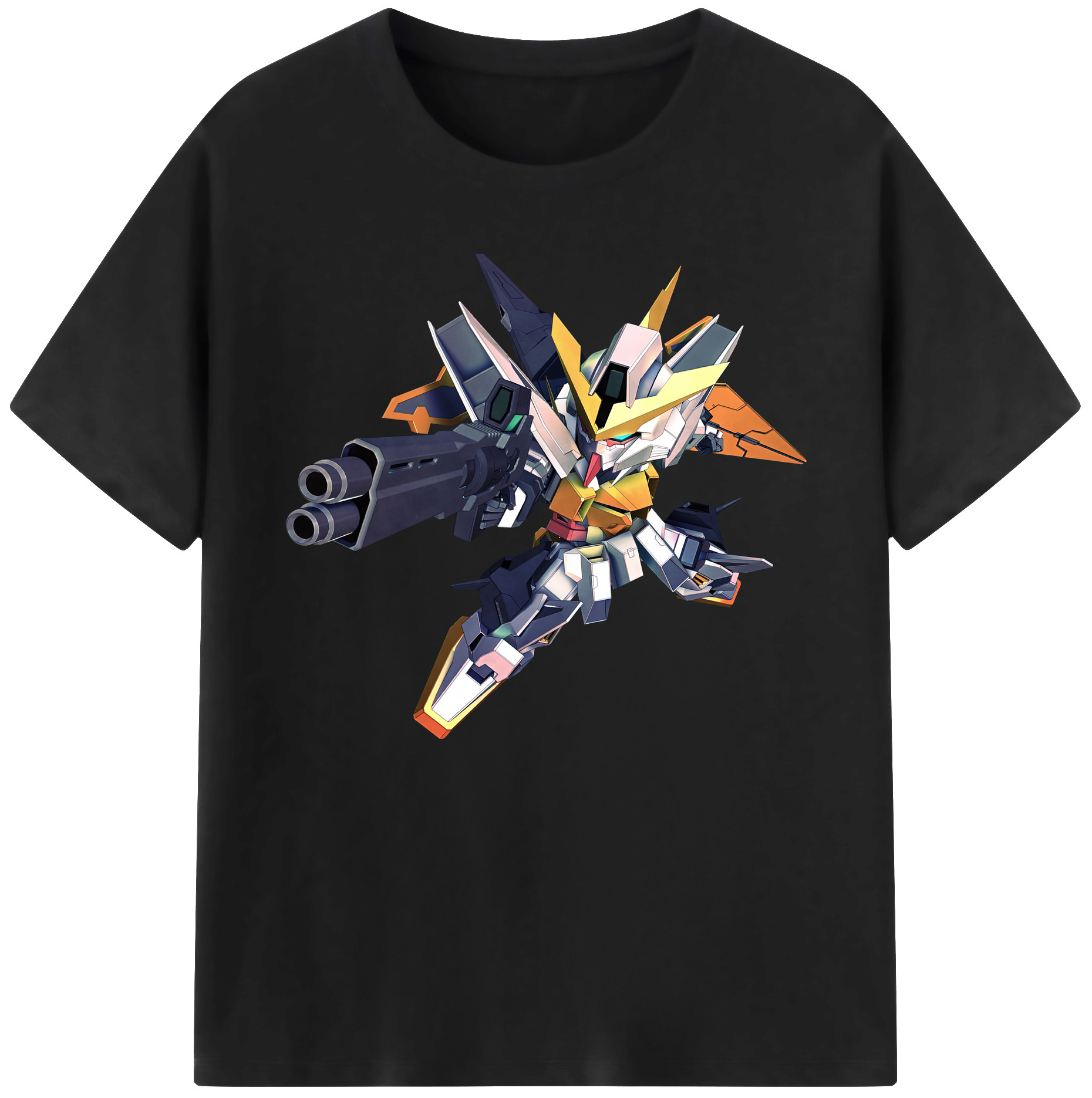（画像用） 機動戦士ガンダム Mobile Suit Gundam 綿100％ メンズ半袖Tシャツ｜肌触りやわらか＆通気性