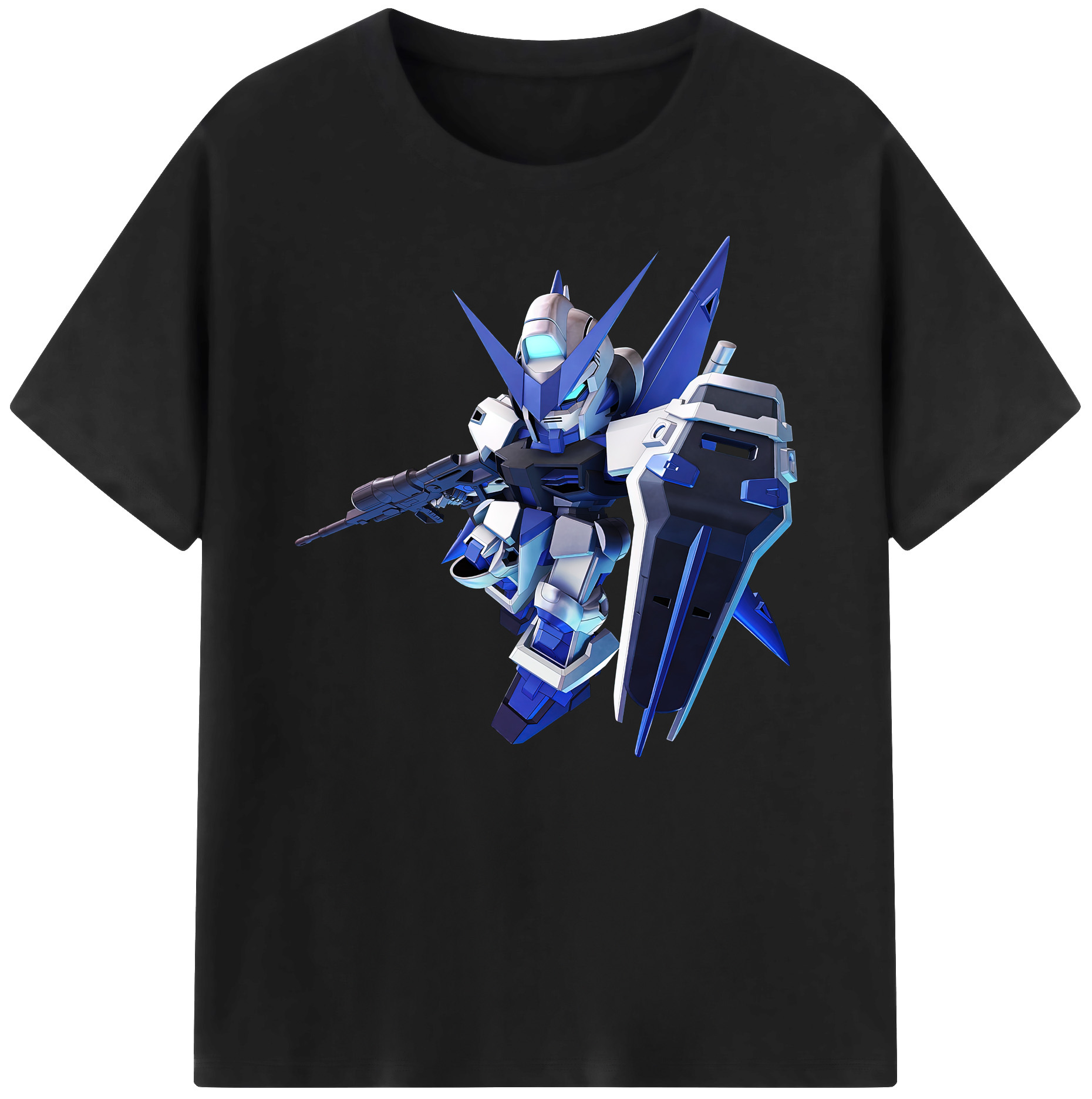 （画像用） 機動戦士ガンダム Mobile Suit Gundam 綿100％ メンズ半袖Tシャツ｜肌触りやわらか＆通気性