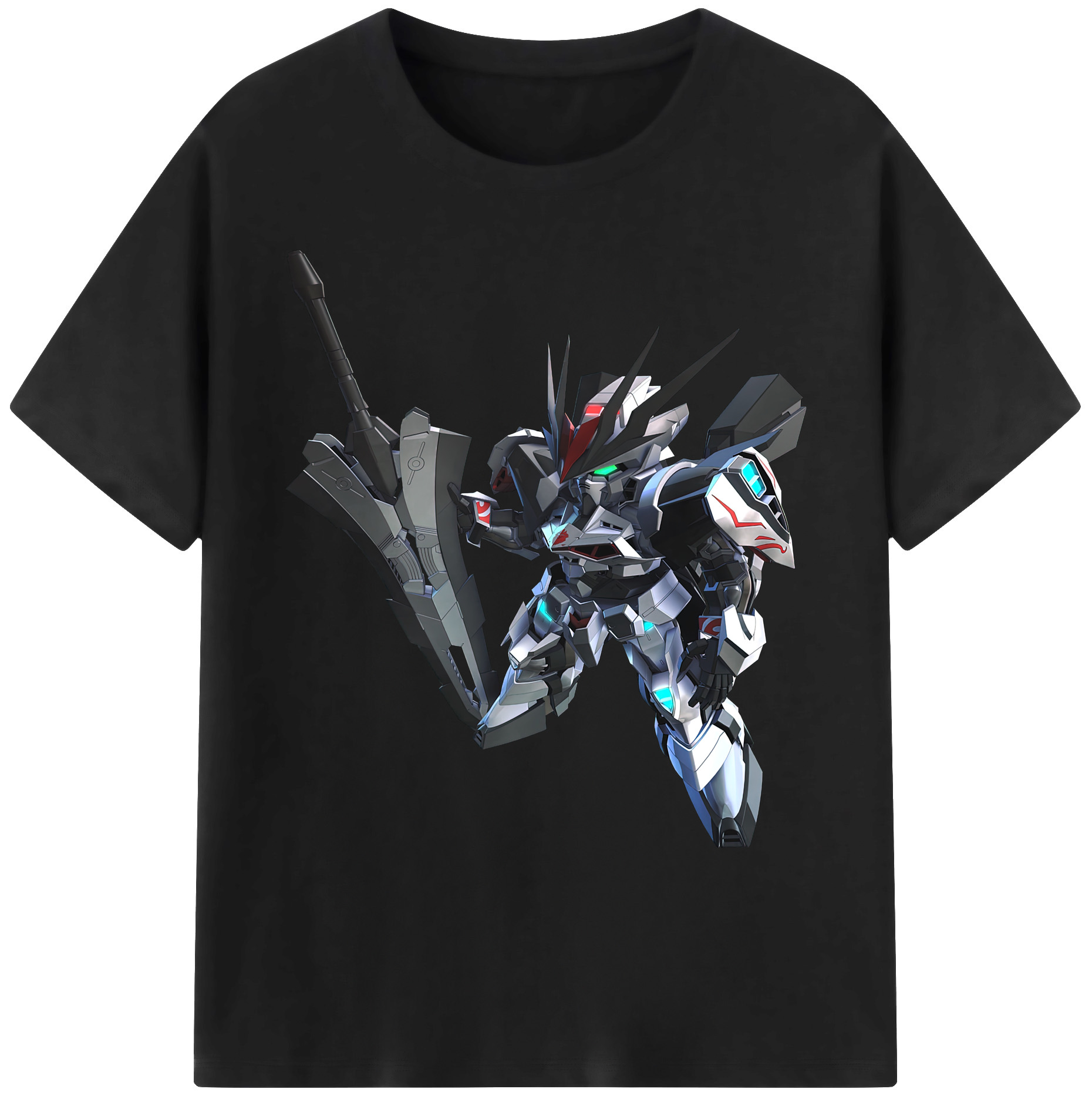 （画像用） 機動戦士ガンダム Mobile Suit Gundam 綿100％ メンズ半袖Tシャツ｜肌触りやわらか＆通気性