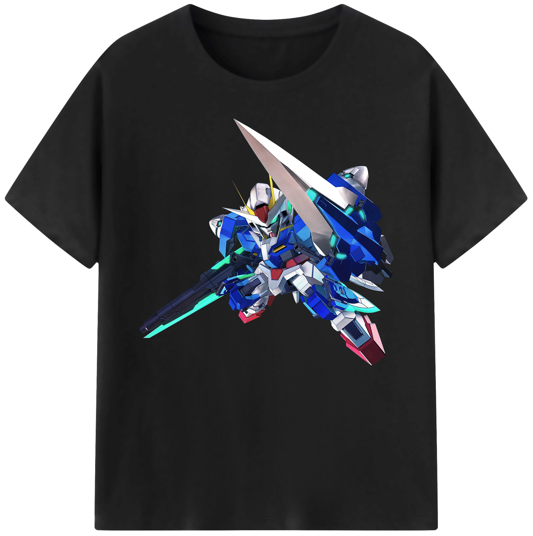（画像用） 機動戦士ガンダム Mobile Suit Gundam 綿100％ メンズ半袖Tシャツ｜肌触りやわらか＆通気性