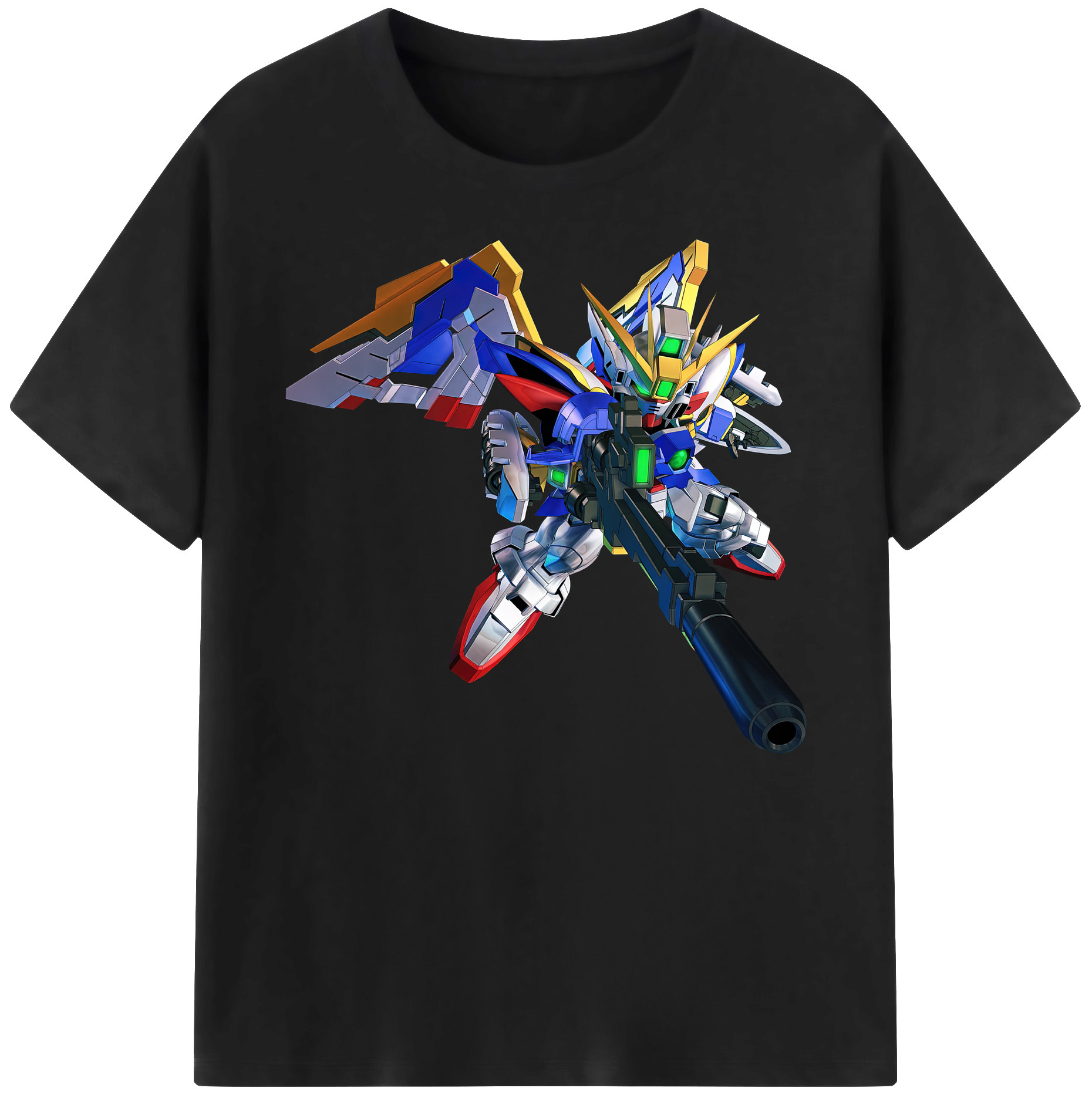 （画像用） 機動戦士ガンダム Mobile Suit Gundam 綿100％ メンズ半袖Tシャツ｜肌触りやわらか＆通気性