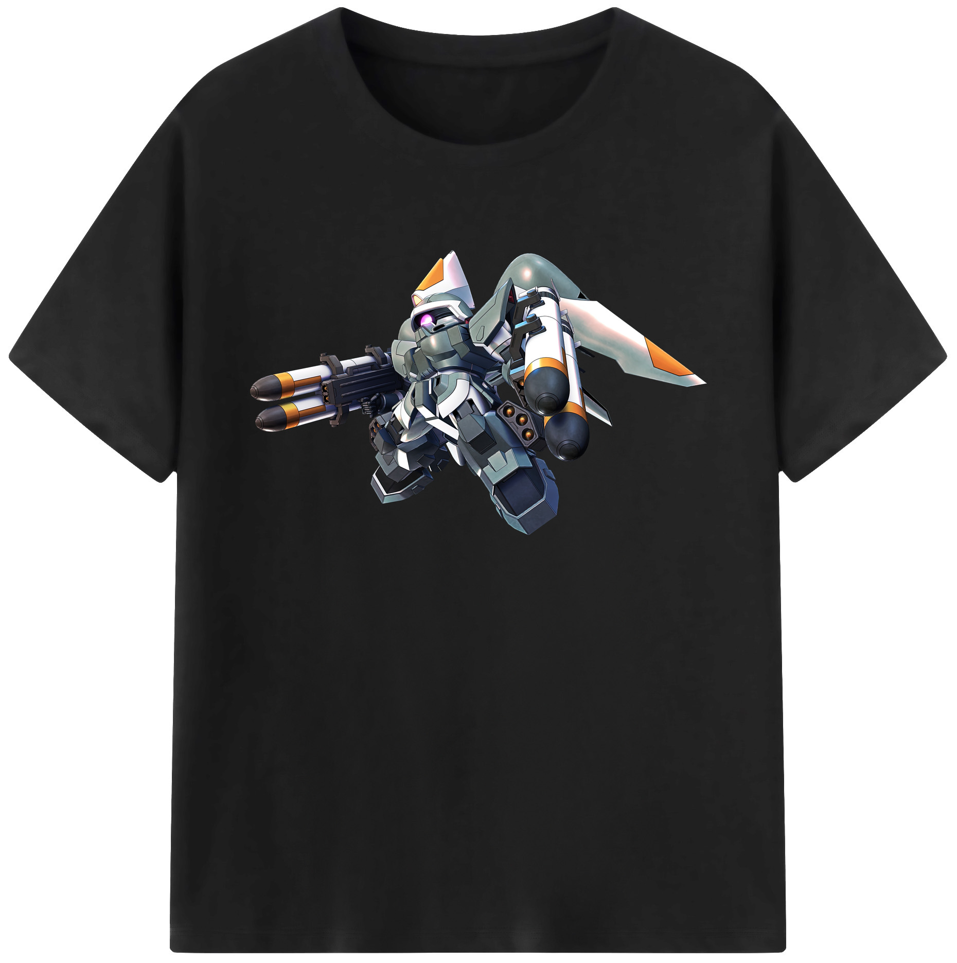 （画像用） 機動戦士ガンダム Mobile Suit Gundam 綿100％ メンズ半袖Tシャツ｜肌触りやわらか＆通気性