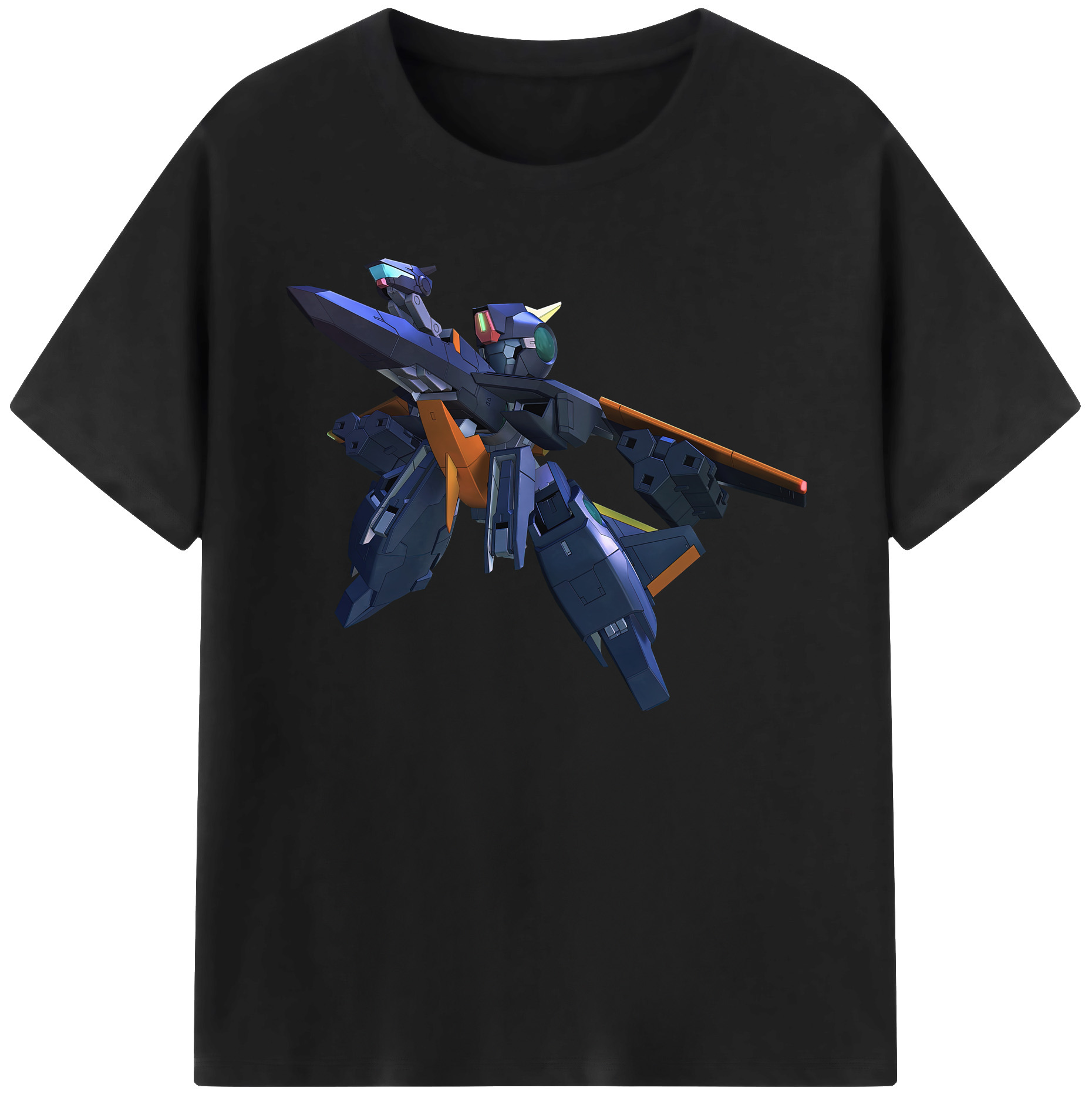 （画像用） 機動戦士ガンダム Mobile Suit Gundam 綿100％ メンズ半袖Tシャツ｜肌触りやわらか＆通気性