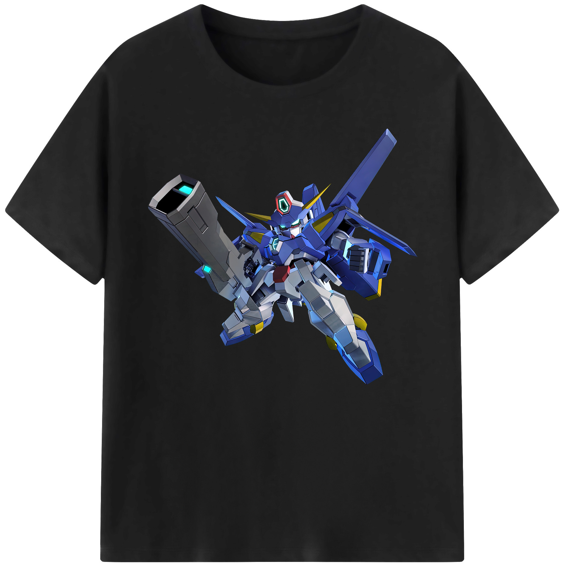 （画像用） 機動戦士ガンダム Mobile Suit Gundam 綿100％ メンズ半袖Tシャツ｜肌触りやわらか＆通気性