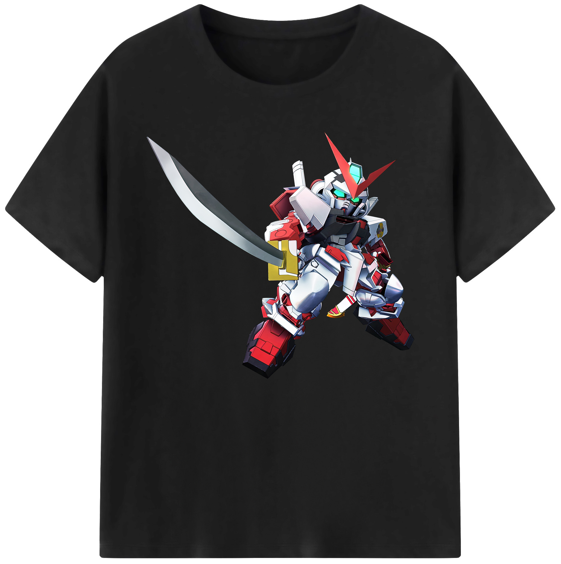 （画像用） 機動戦士ガンダム Mobile Suit Gundam 綿100％ メンズ半袖Tシャツ｜肌触りやわらか＆通気性