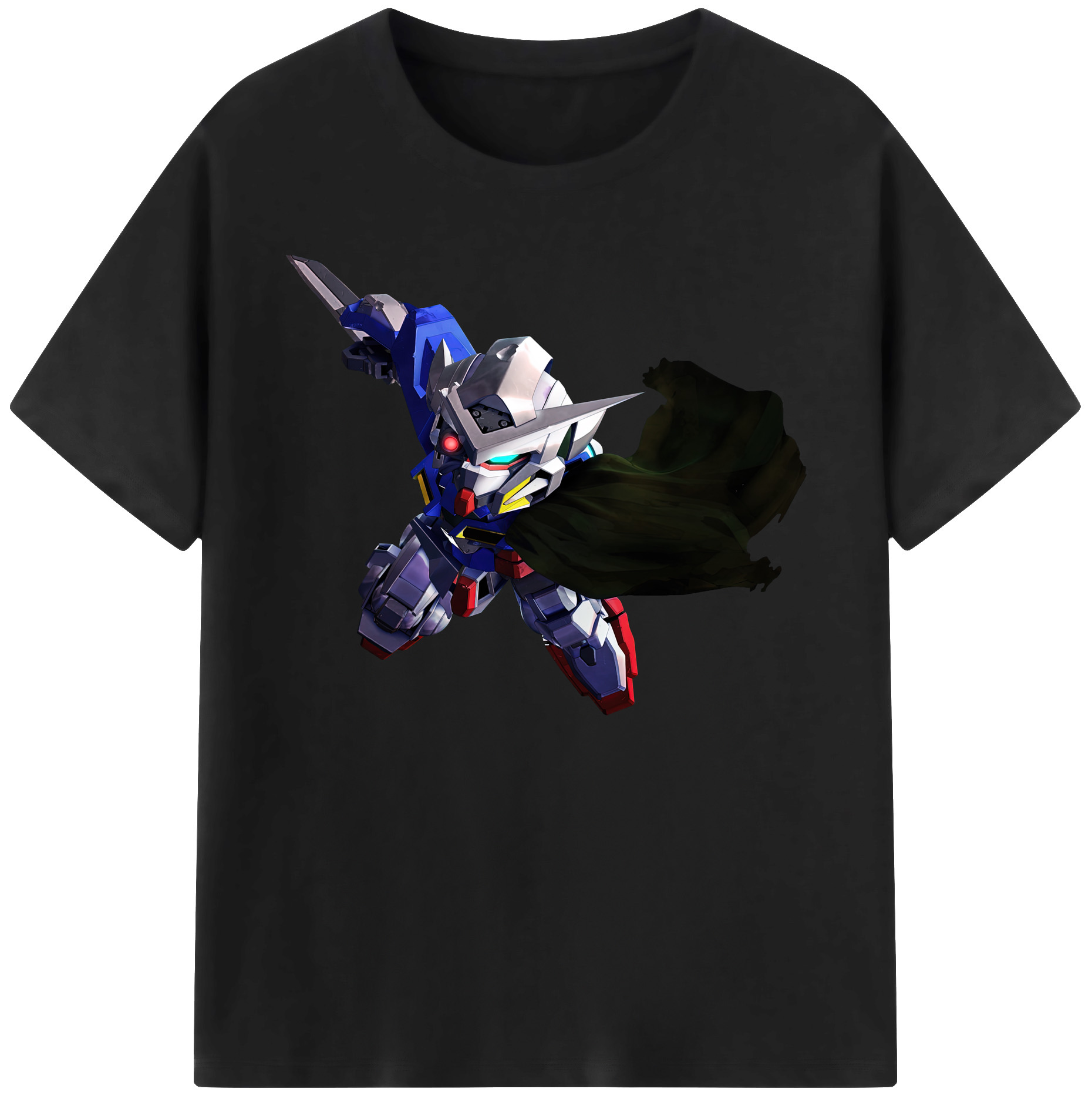 （画像用） 機動戦士ガンダム Mobile Suit Gundam 綿100％ メンズ半袖Tシャツ｜肌触りやわらか＆通気性