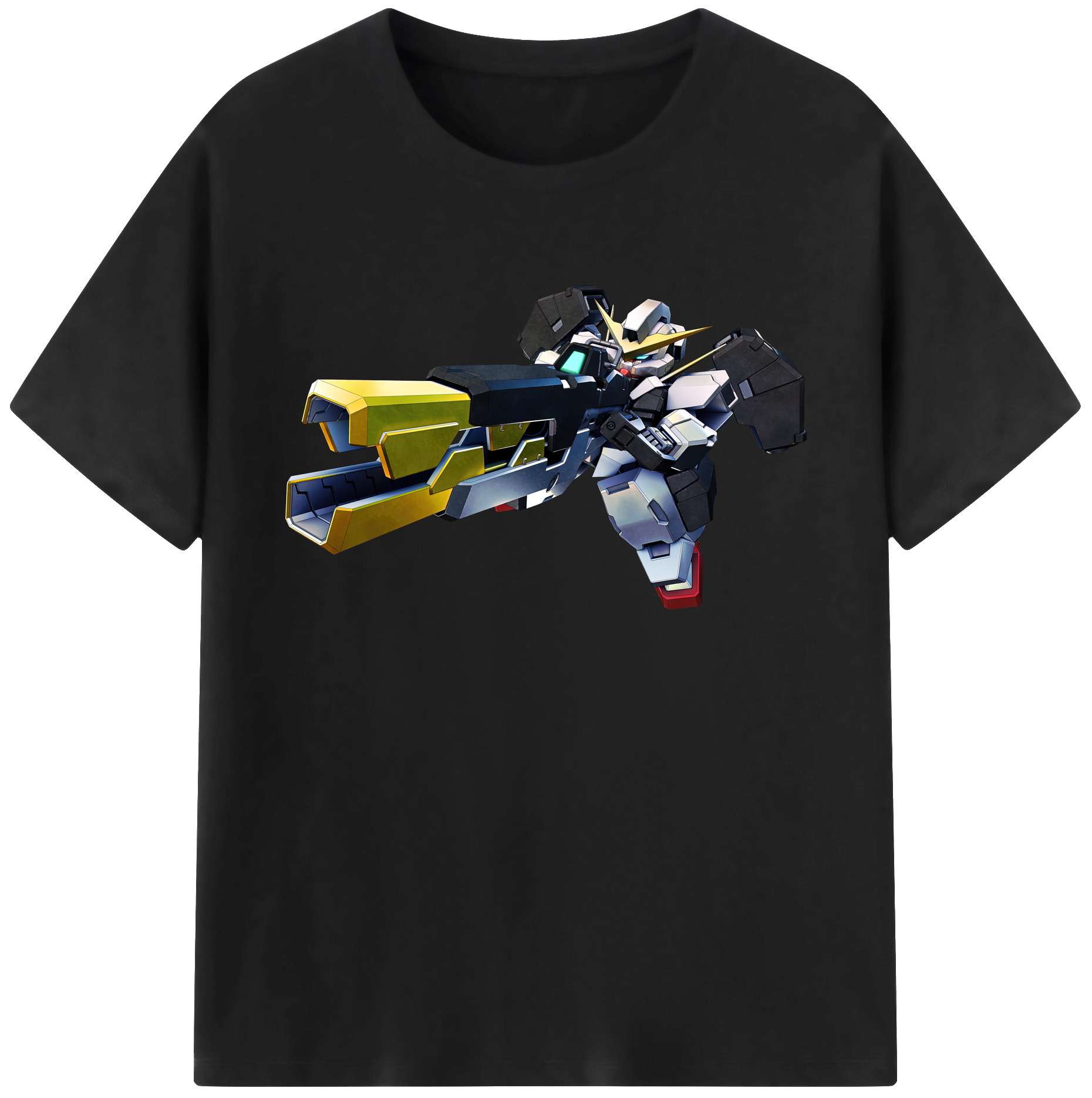 （画像用） 機動戦士ガンダム Mobile Suit Gundam 綿100％ メンズ半袖Tシャツ｜肌触りやわらか＆通気性