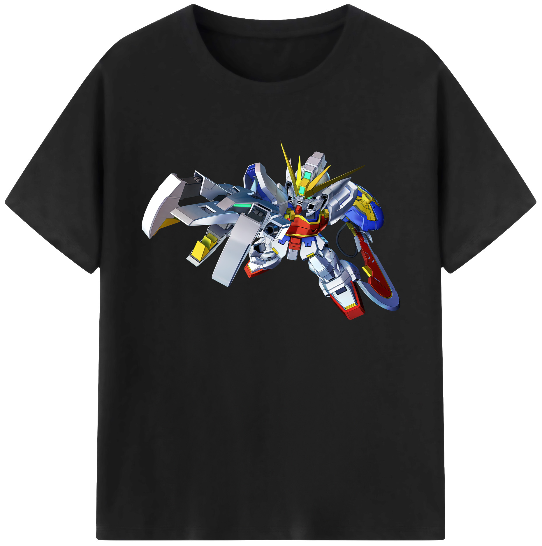 （画像用） 機動戦士ガンダム Mobile Suit Gundam 綿100％ メンズ半袖Tシャツ｜肌触りやわらか＆通気性