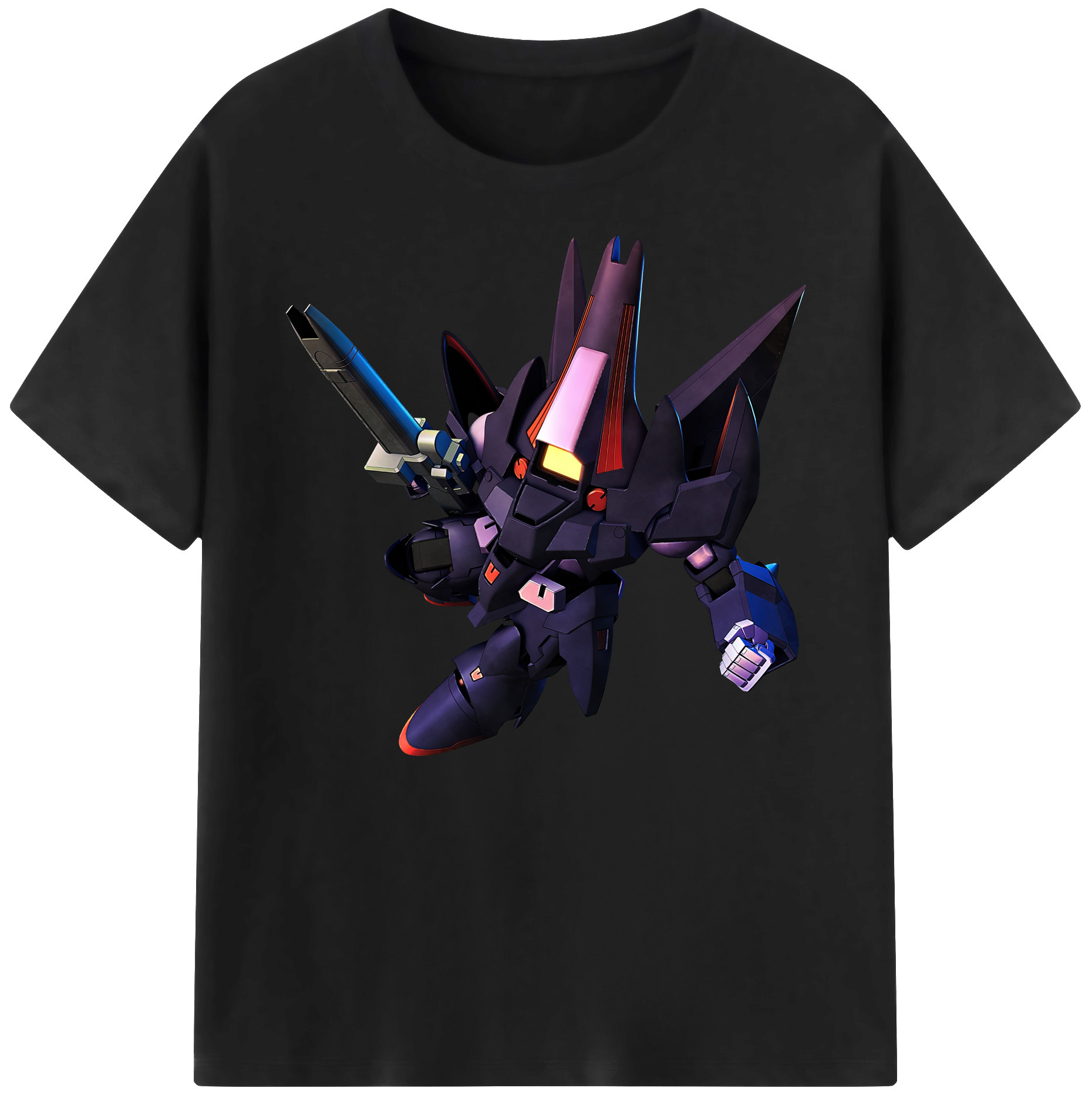 （画像用） 機動戦士ガンダム Mobile Suit Gundam 綿100％ メンズ半袖Tシャツ｜肌触りやわらか＆通気性