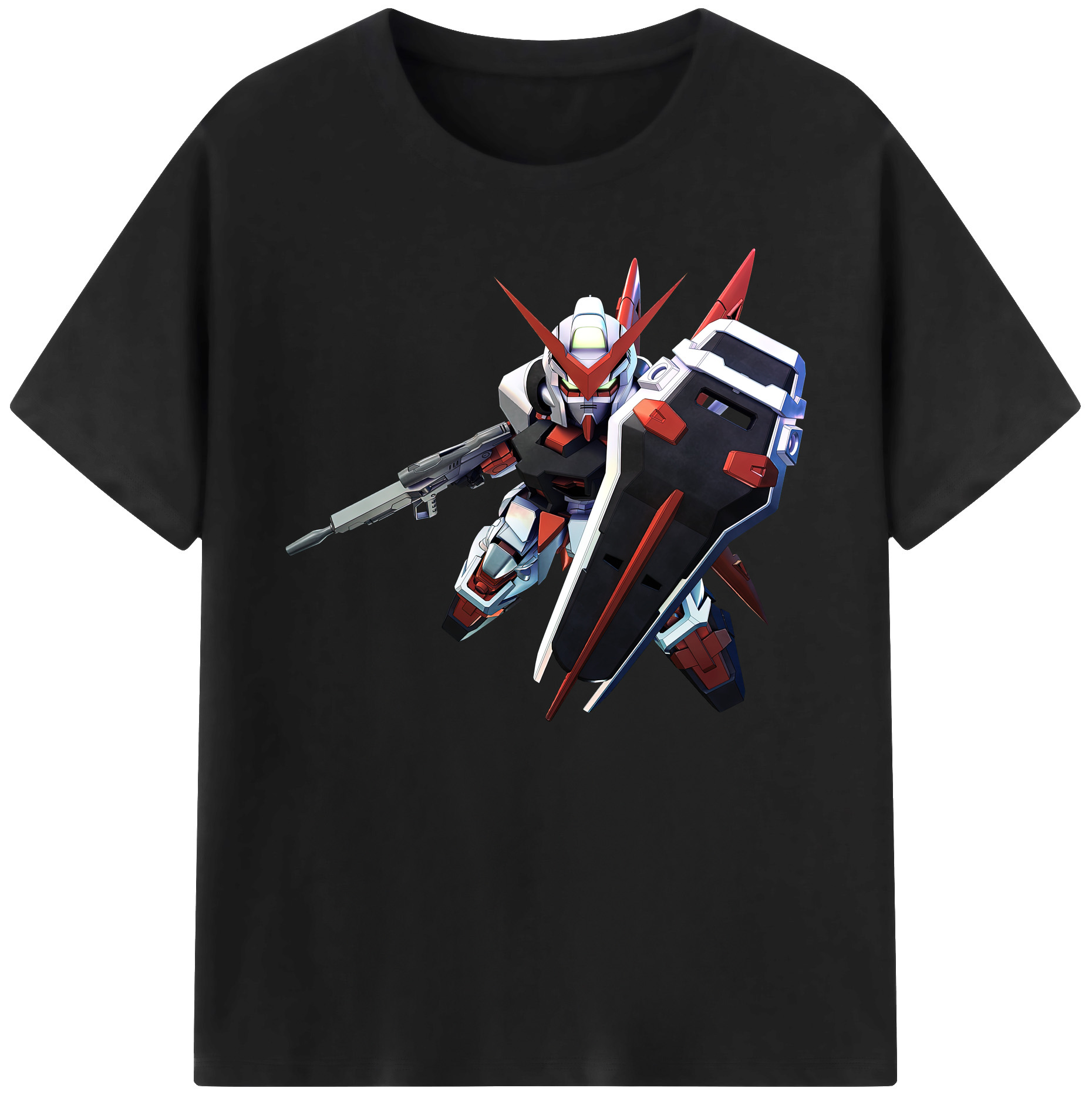 （画像用） 機動戦士ガンダム Mobile Suit Gundam 綿100％ メンズ半袖Tシャツ｜肌触りやわらか＆通気性