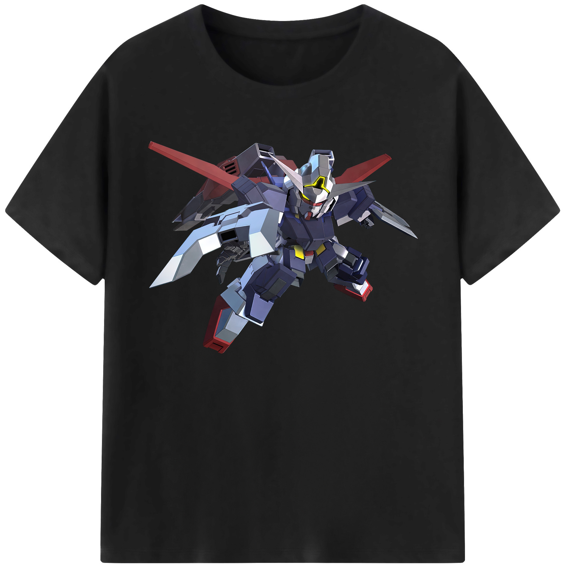 （画像用） 機動戦士ガンダム Mobile Suit Gundam 綿100％ メンズ半袖Tシャツ｜肌触りやわらか＆通気性