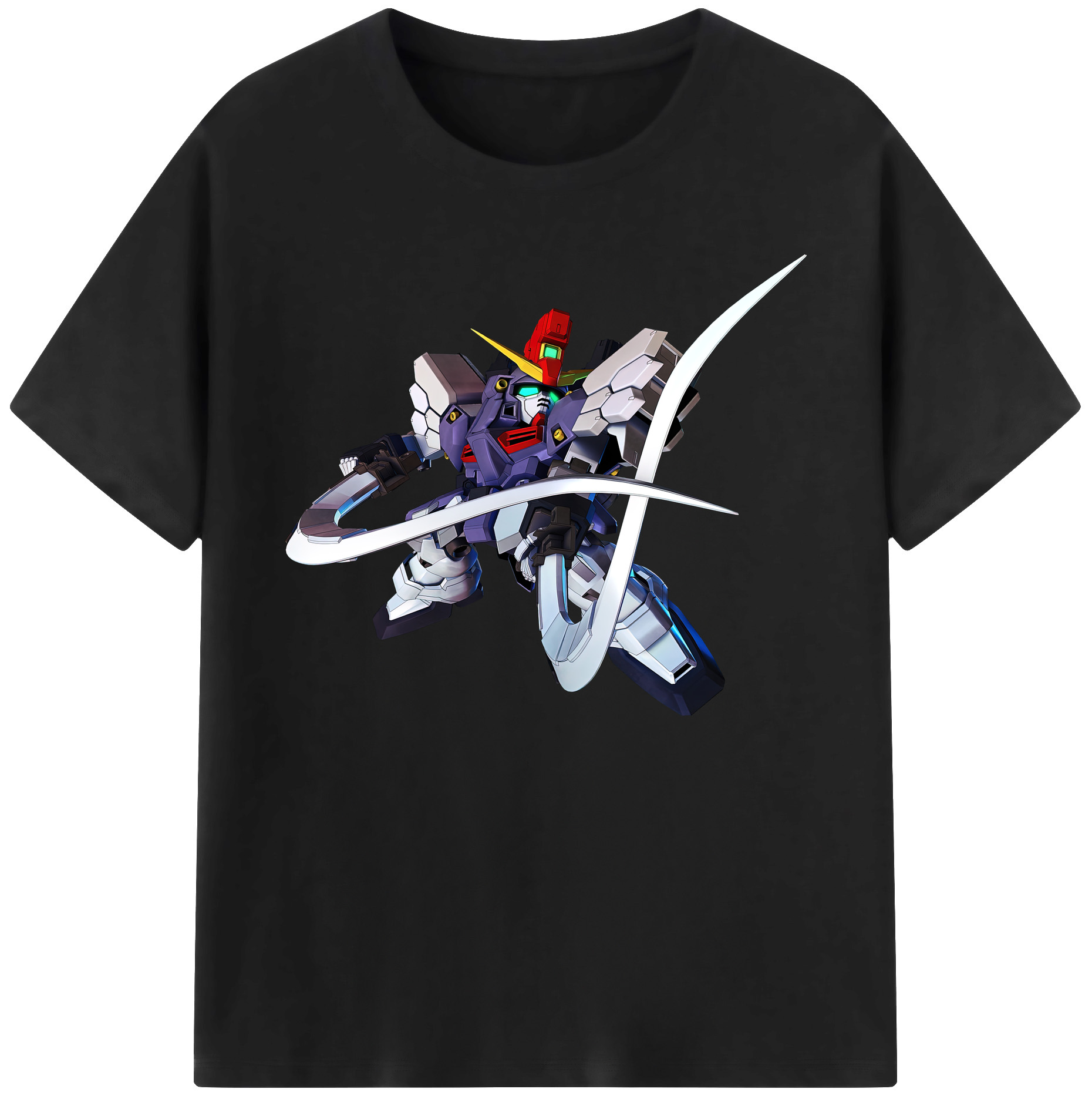 （画像用） 機動戦士ガンダム Mobile Suit Gundam 綿100％ メンズ半袖Tシャツ｜肌触りやわらか＆通気性