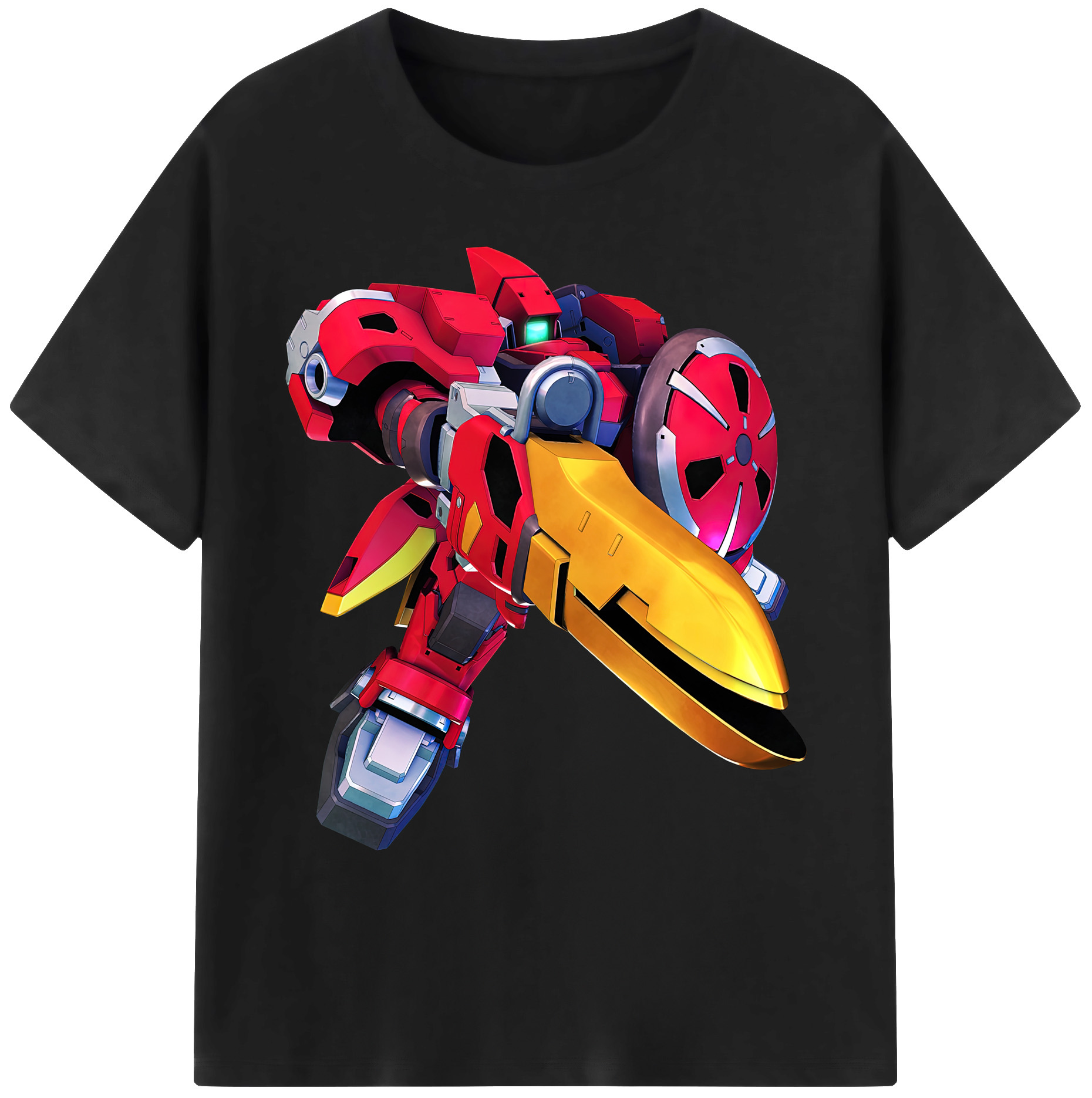 （画像用） 機動戦士ガンダム Mobile Suit Gundam 綿100％ メンズ半袖Tシャツ｜肌触りやわらか＆通気性