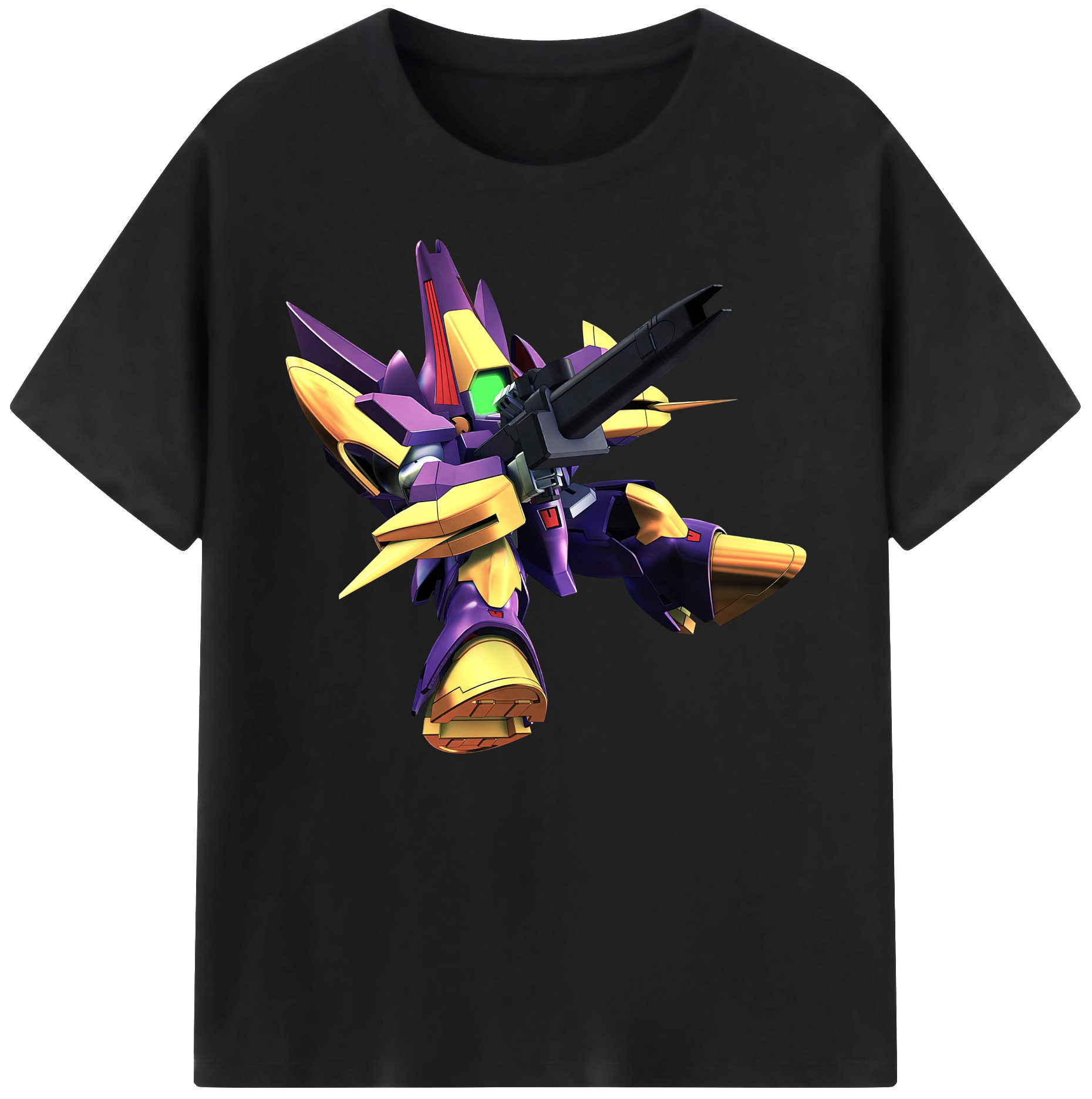 （画像用） 機動戦士ガンダム Mobile Suit Gundam 綿100％ メンズ半袖Tシャツ｜肌触りやわらか＆通気性