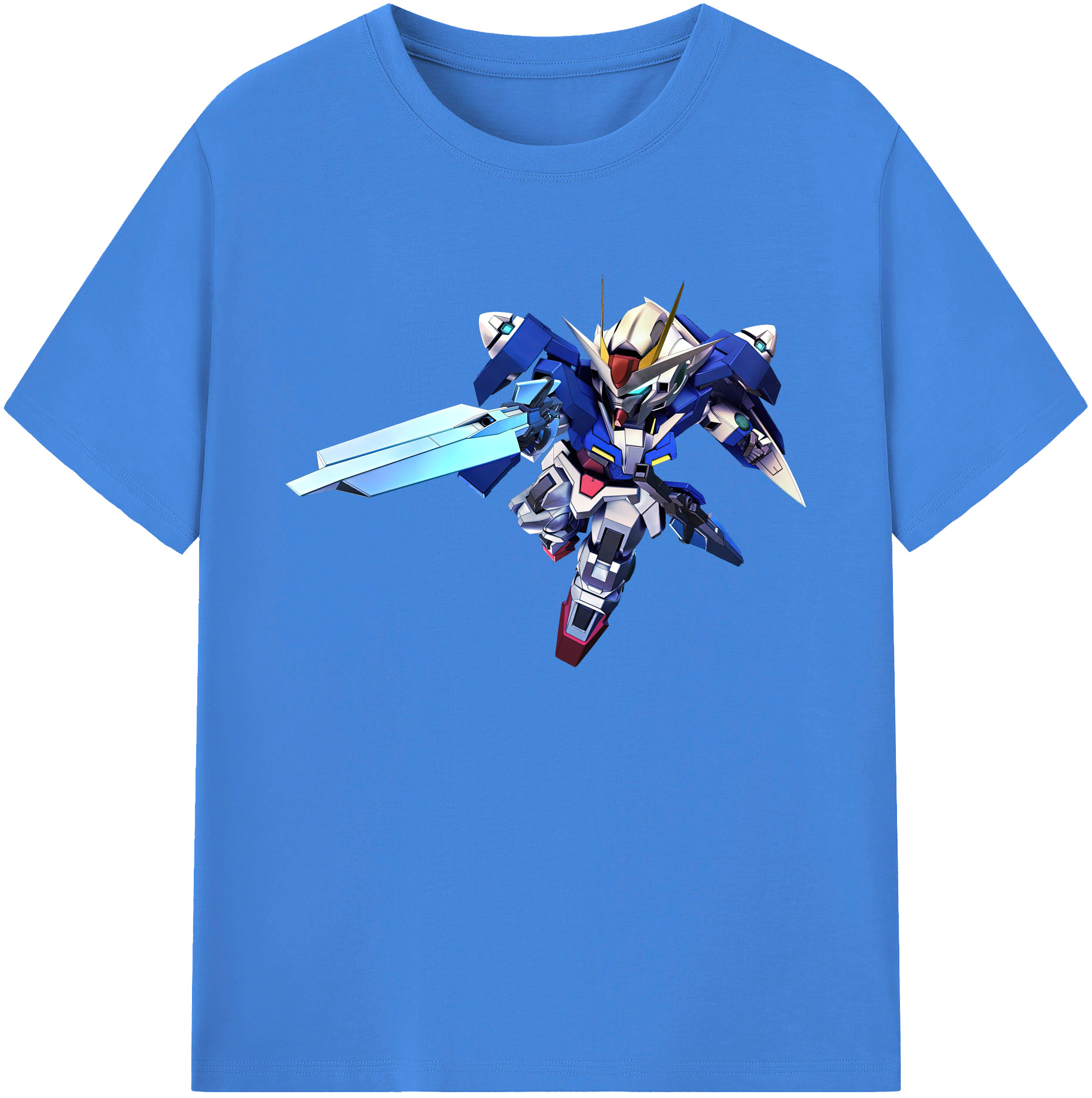 （画像用） 機動戦士ガンダム Mobile Suit Gundam 綿100％ メンズ半袖Tシャツ｜肌触りやわらか＆通気性