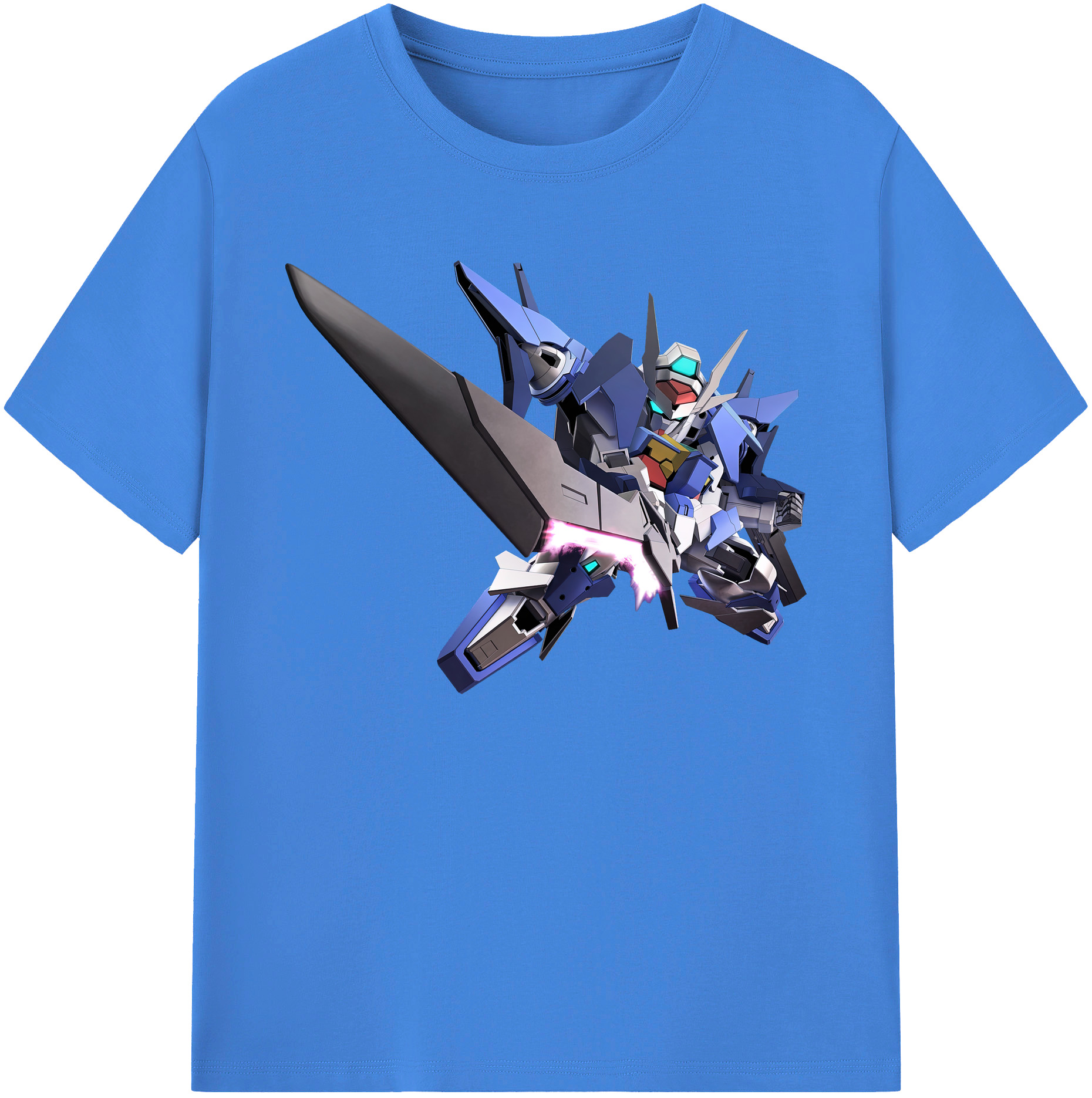 （画像用） 機動戦士ガンダム Mobile Suit Gundam 綿100％ メンズ半袖Tシャツ｜肌触りやわらか＆通気性