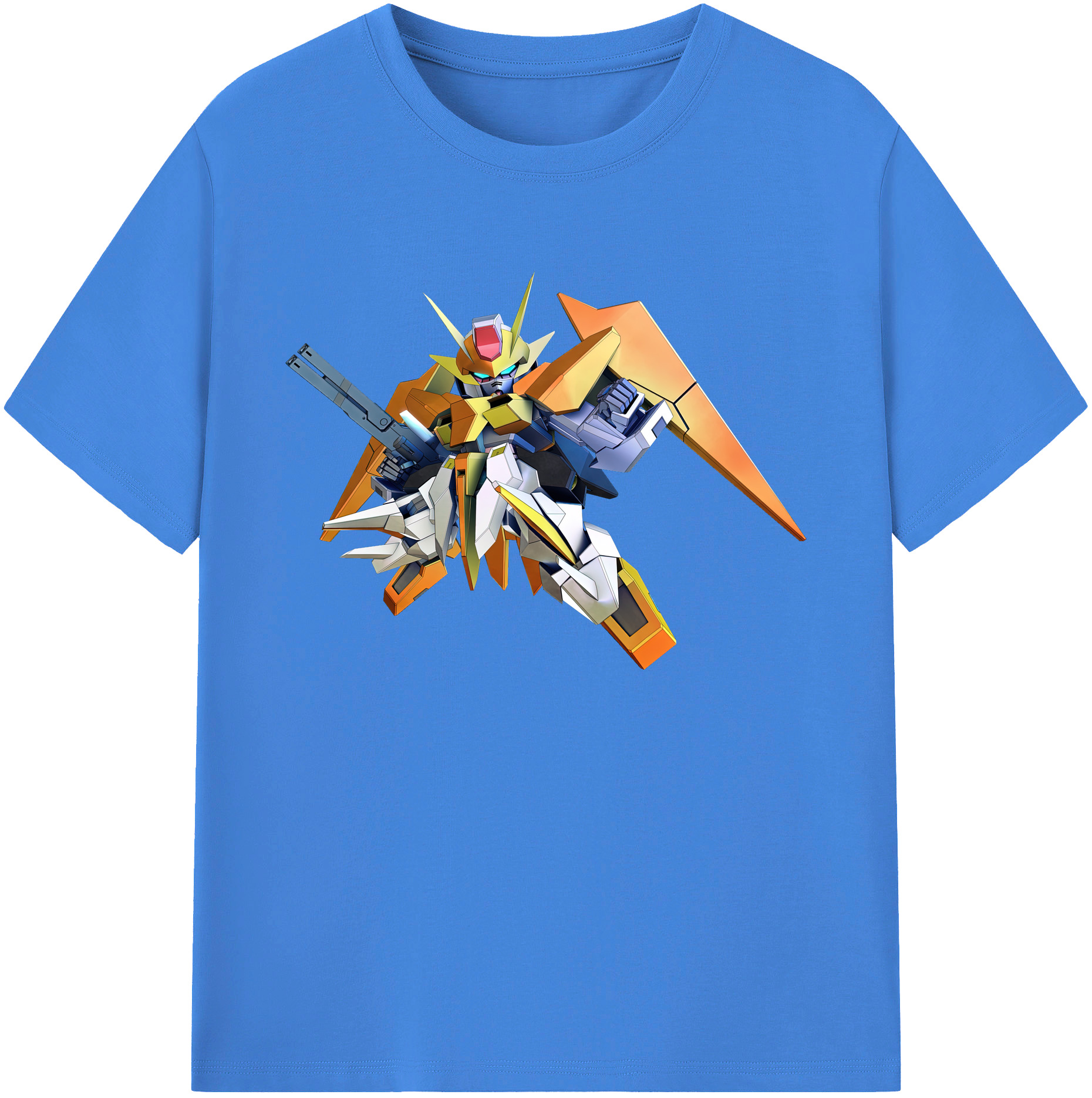 （画像用） 機動戦士ガンダム Mobile Suit Gundam 綿100％ メンズ半袖Tシャツ｜肌触りやわらか＆通気性