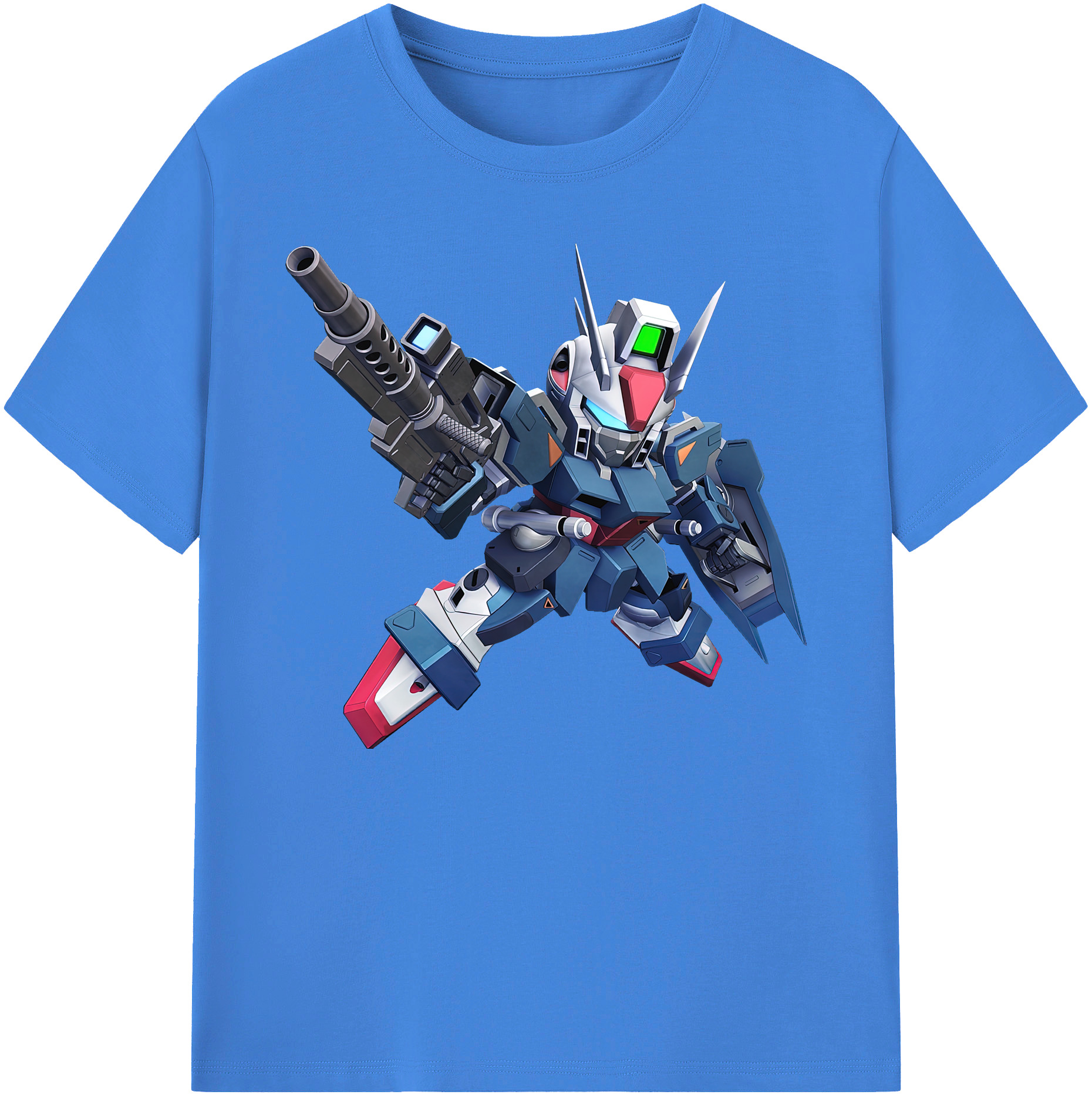 （画像用） 機動戦士ガンダム Mobile Suit Gundam 綿100％ メンズ半袖Tシャツ｜肌触りやわらか＆通気性
