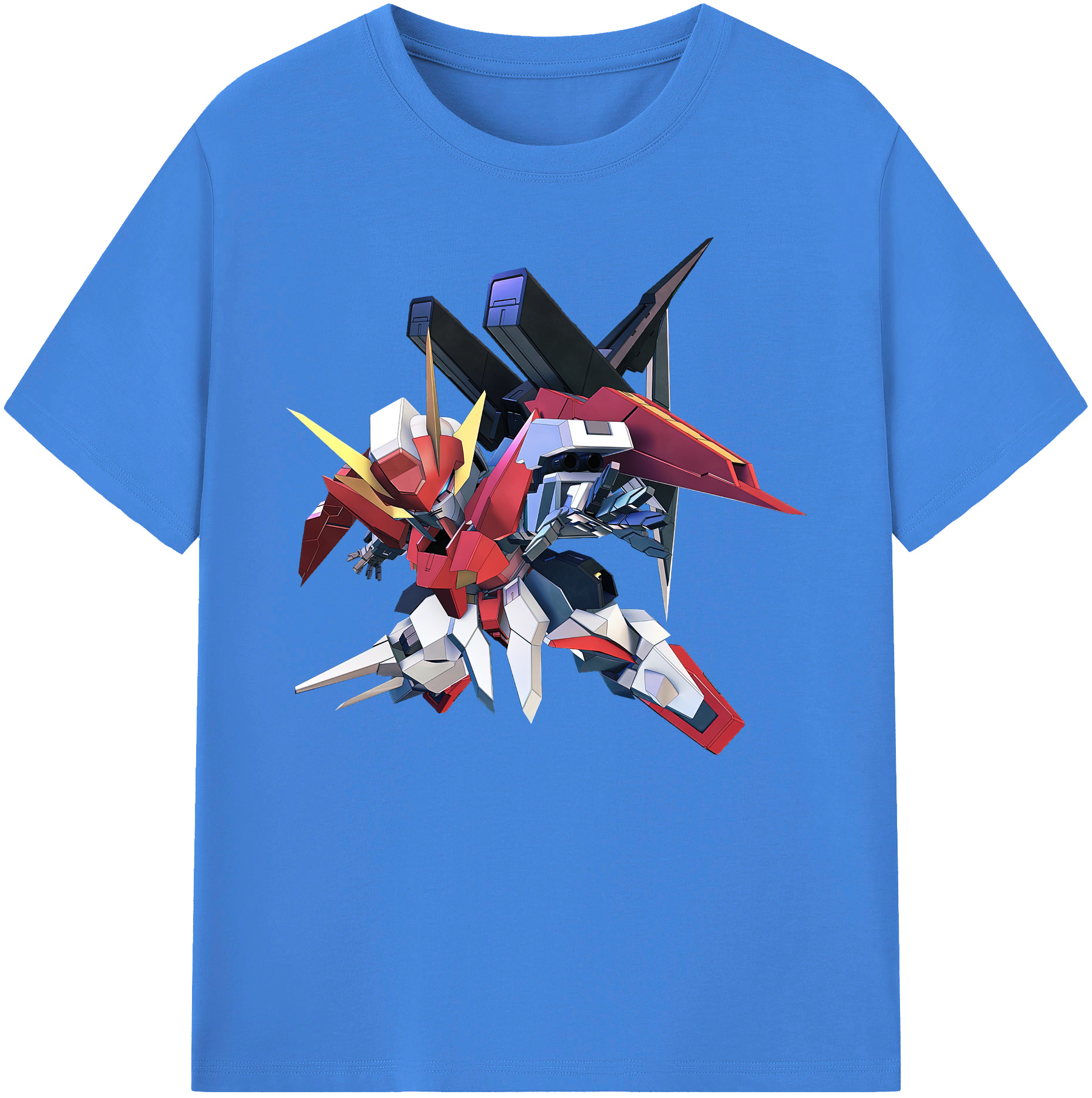 （画像用） 機動戦士ガンダム Mobile Suit Gundam 綿100％ メンズ半袖Tシャツ｜肌触りやわらか＆通気性