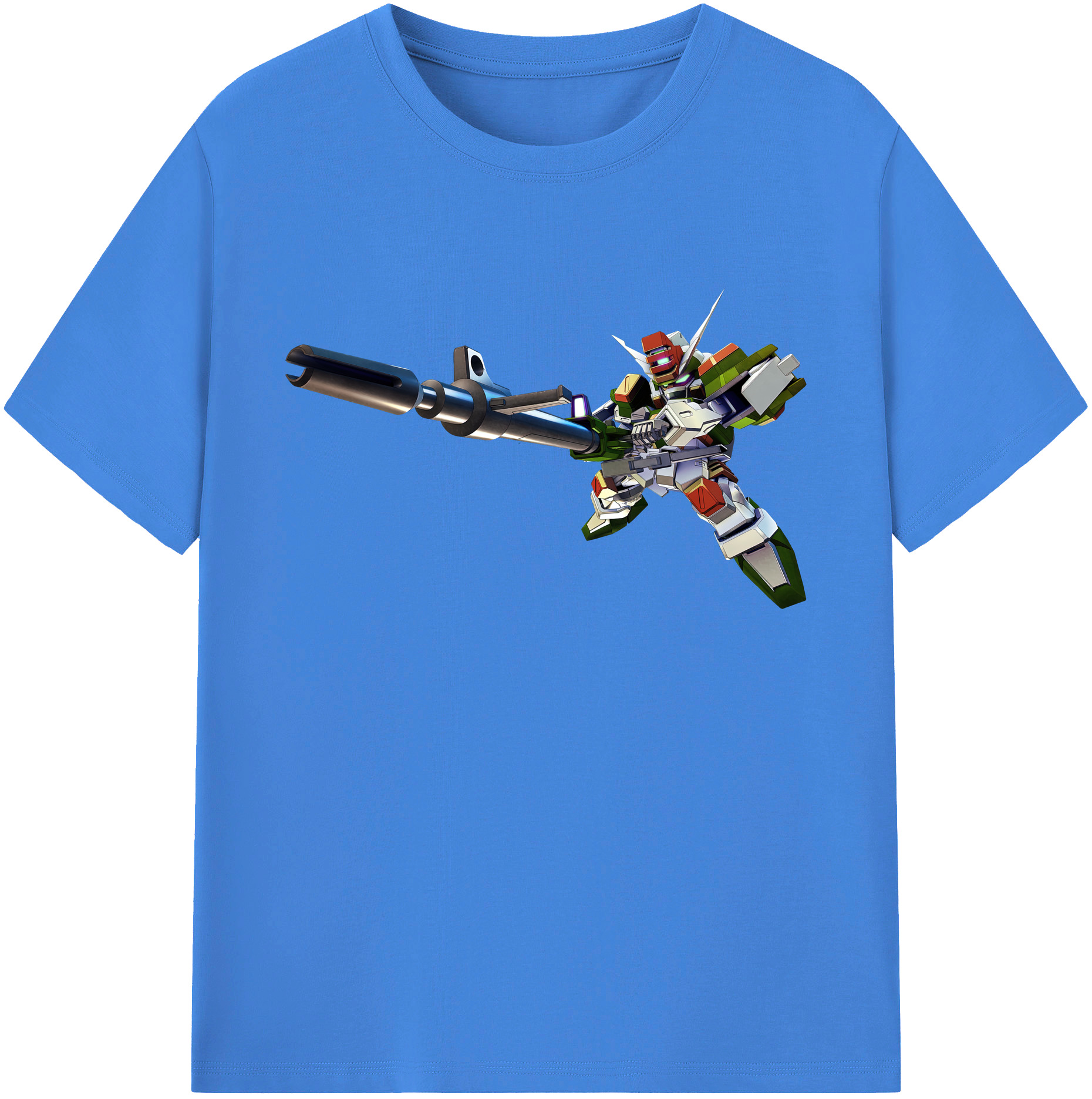 （画像用） 機動戦士ガンダム Mobile Suit Gundam 綿100％ メンズ半袖Tシャツ｜肌触りやわらか＆通気性