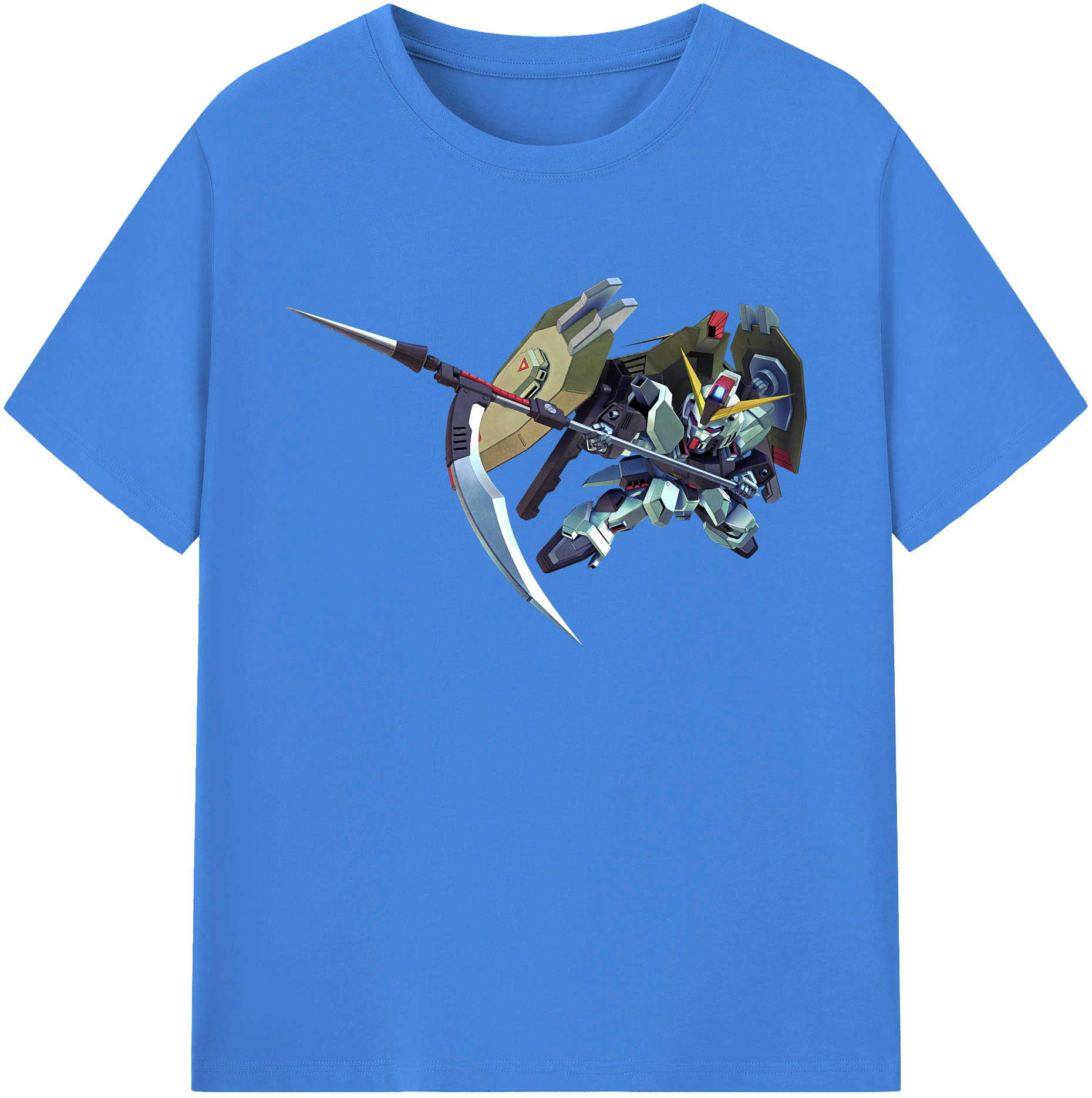 （画像用） 機動戦士ガンダム Mobile Suit Gundam 綿100％ メンズ半袖Tシャツ｜肌触りやわらか＆通気性