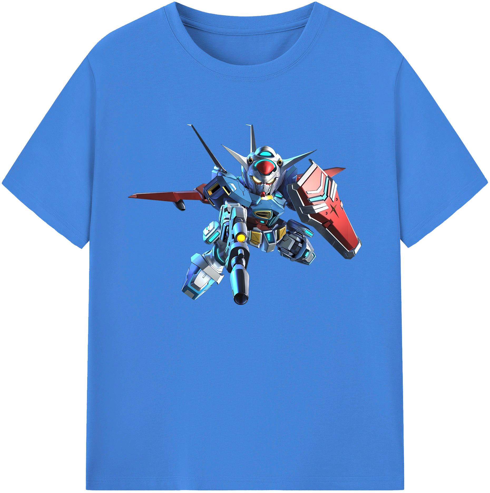 （画像用） 機動戦士ガンダム Mobile Suit Gundam 綿100％ メンズ半袖Tシャツ｜肌触りやわらか＆通気性