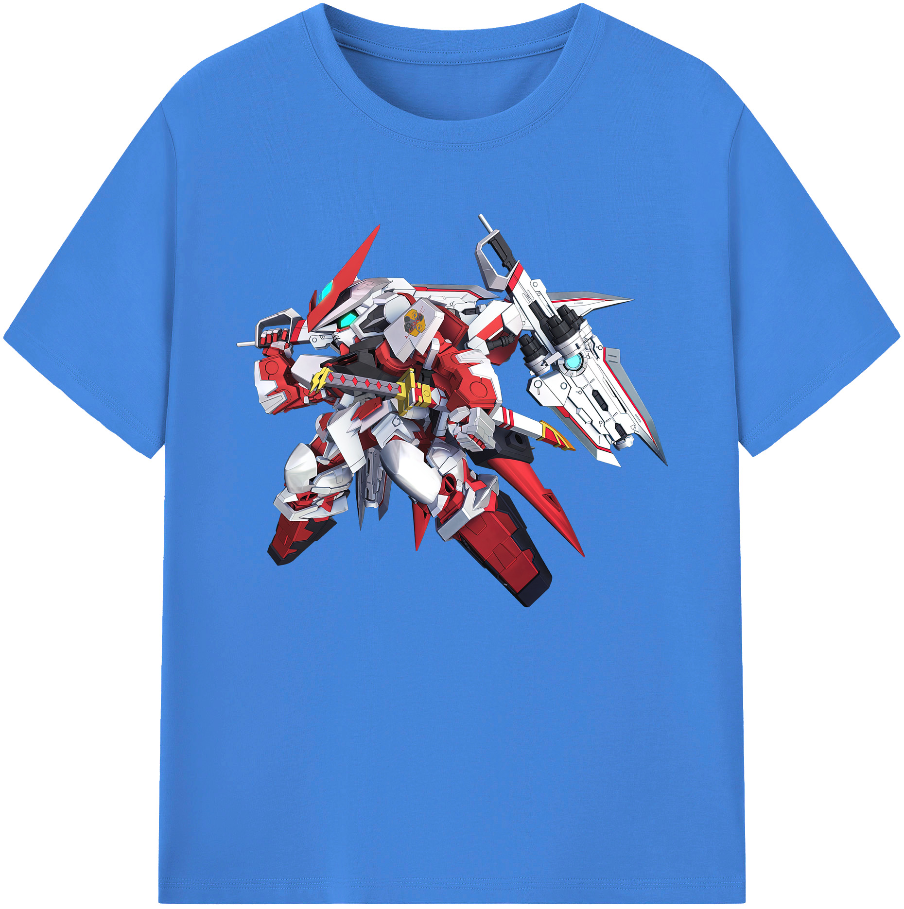 （画像用） 機動戦士ガンダム Mobile Suit Gundam 綿100％ メンズ半袖Tシャツ｜肌触りやわらか＆通気性