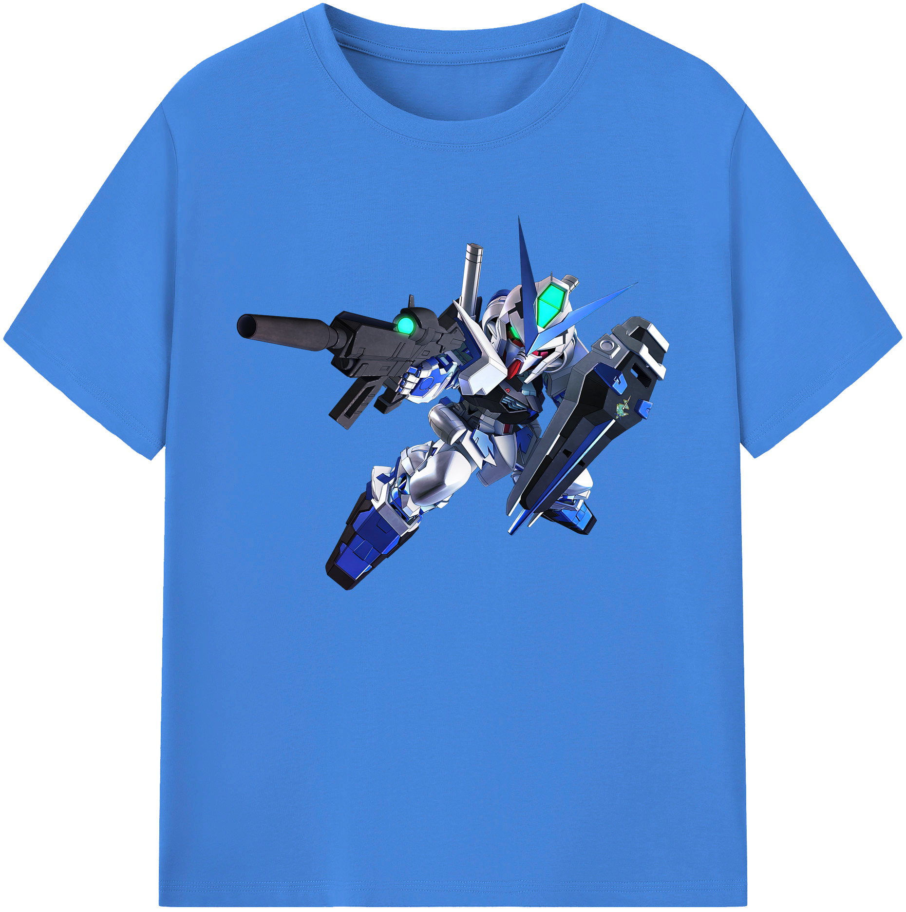 （画像用） 機動戦士ガンダム Mobile Suit Gundam 綿100％ メンズ半袖Tシャツ｜肌触りやわらか＆通気性
