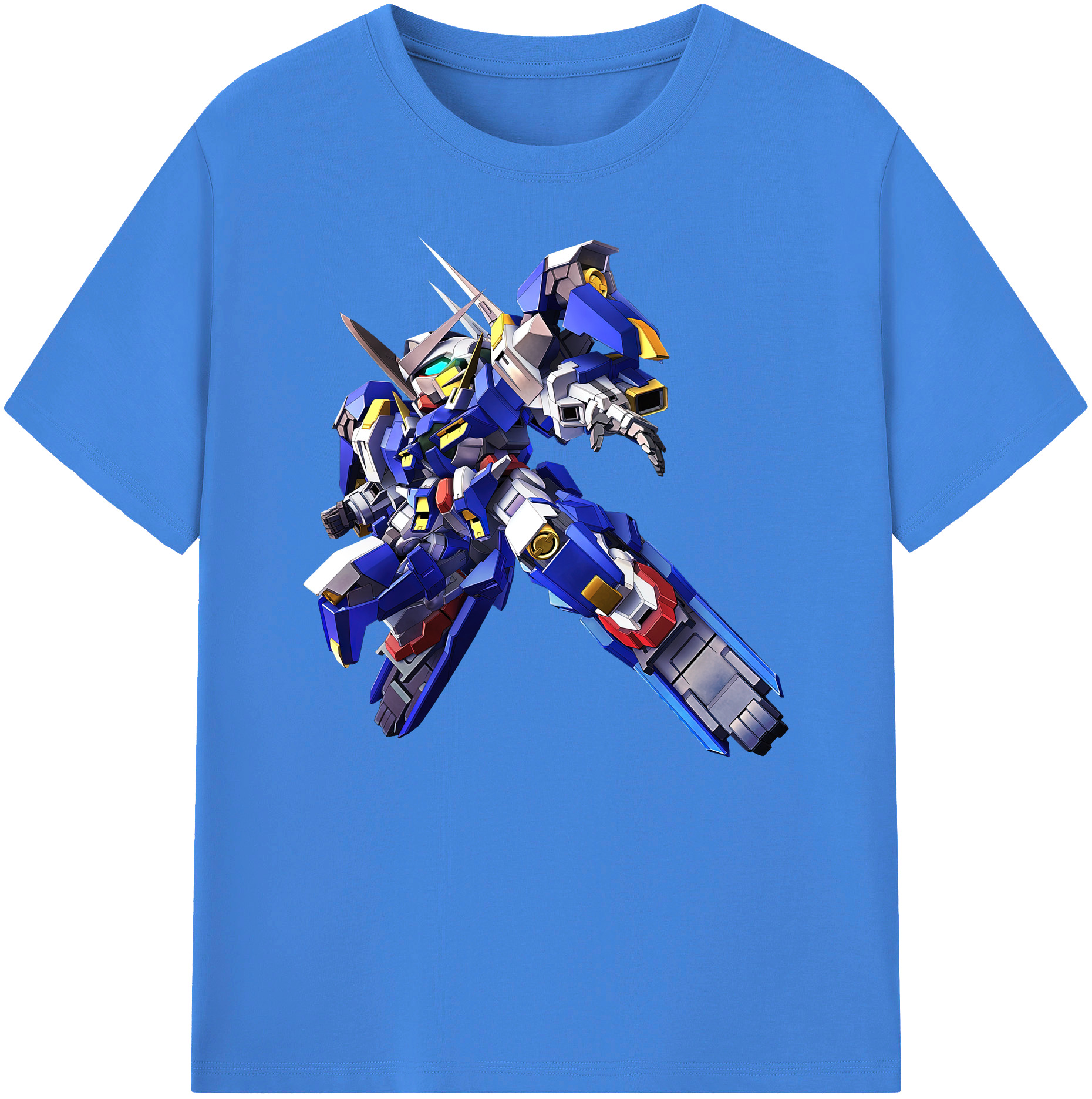 （画像用） 機動戦士ガンダム Mobile Suit Gundam 綿100％ メンズ半袖Tシャツ｜肌触りやわらか＆通気性
