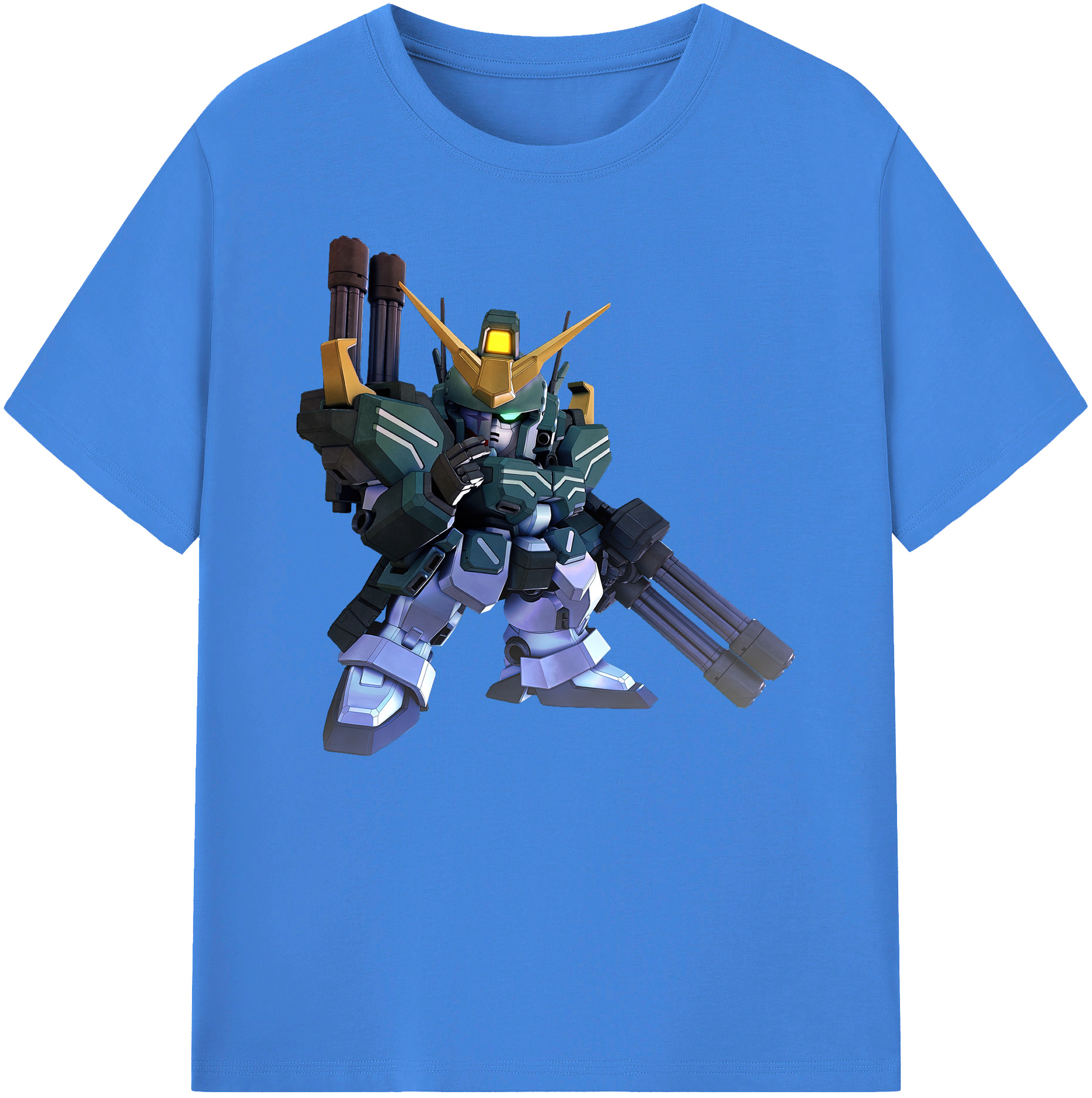 （画像用） 機動戦士ガンダム Mobile Suit Gundam 綿100％ メンズ半袖Tシャツ｜肌触りやわらか＆通気性