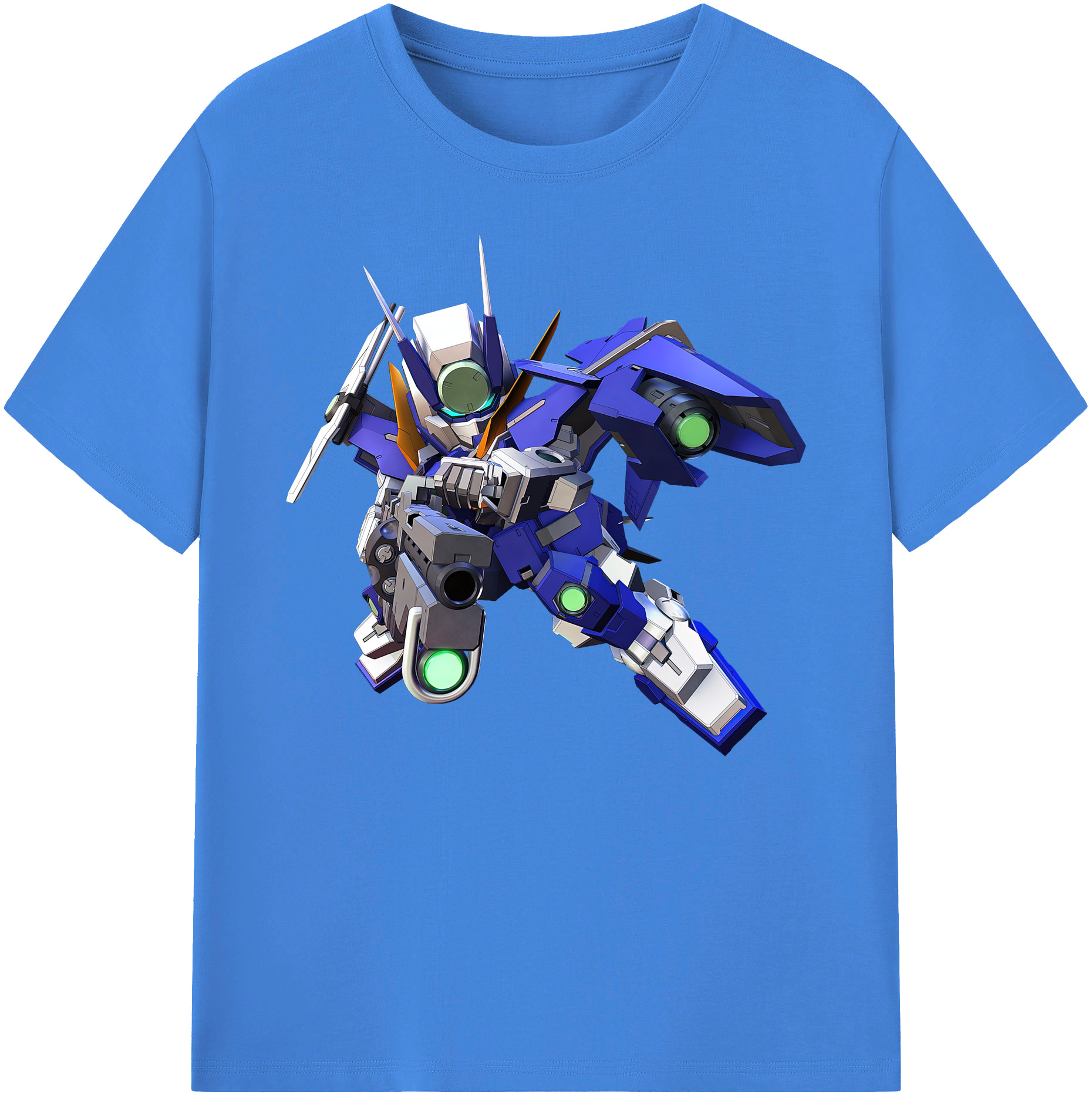 （画像用） 機動戦士ガンダム Mobile Suit Gundam 綿100％ メンズ半袖Tシャツ｜肌触りやわらか＆通気性
