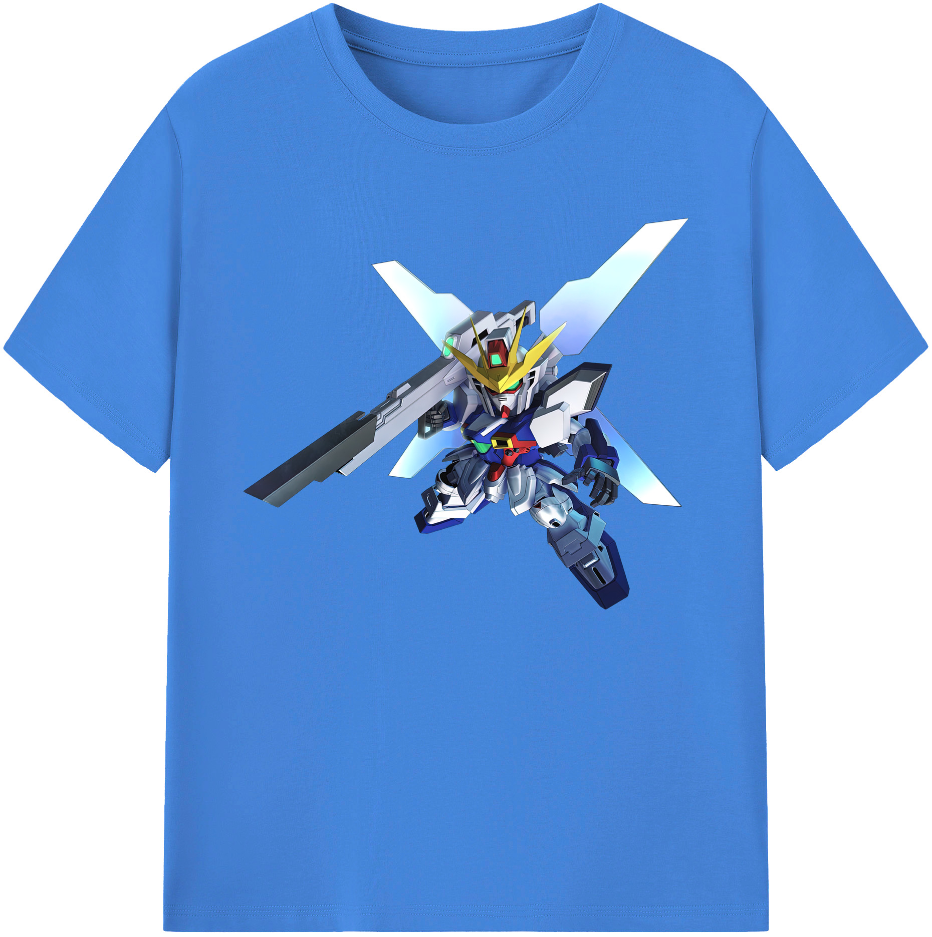 （画像用） 機動戦士ガンダム Mobile Suit Gundam 綿100％ メンズ半袖Tシャツ｜肌触りやわらか＆通気性