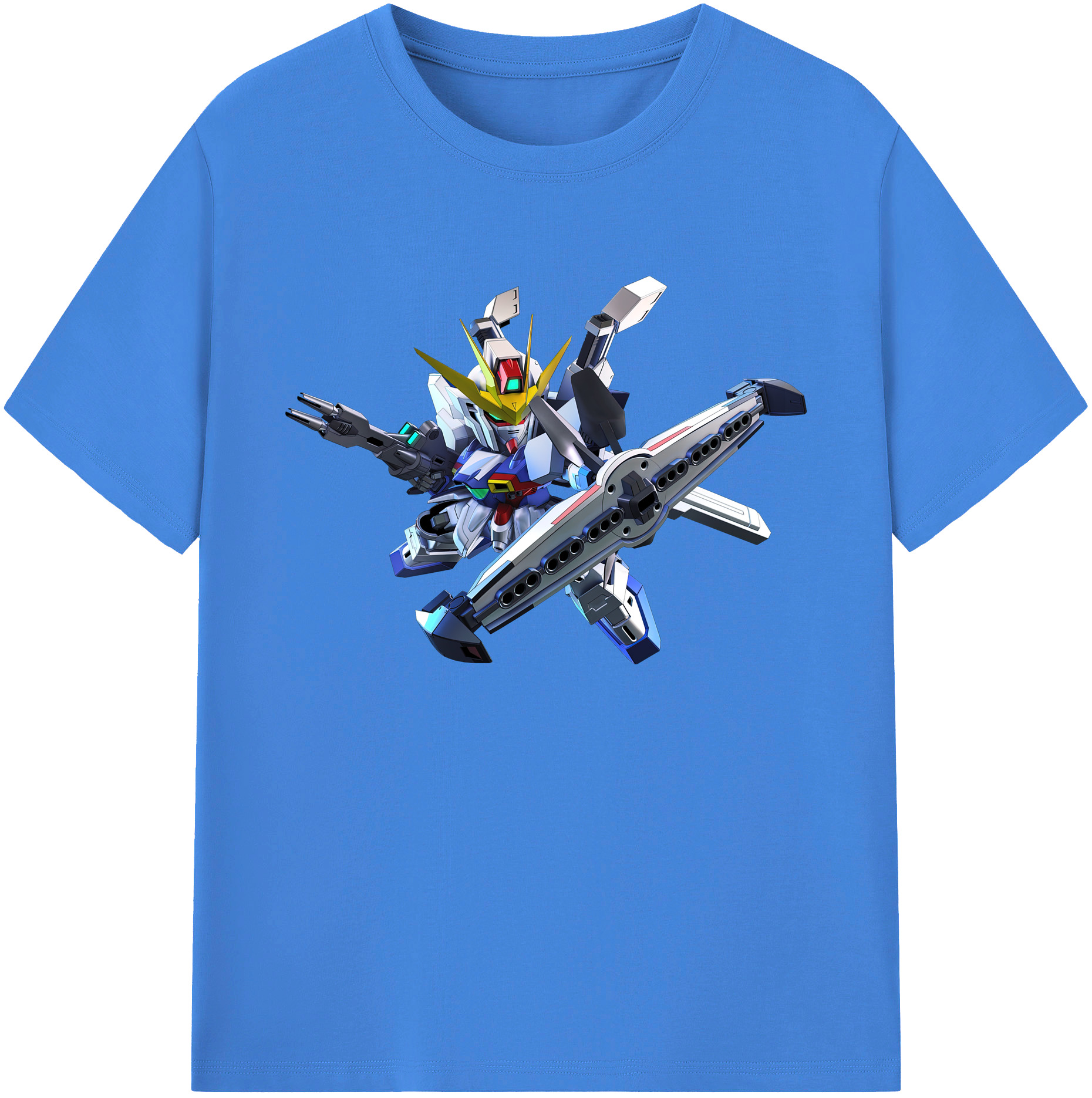 （画像用） 機動戦士ガンダム Mobile Suit Gundam 綿100％ メンズ半袖Tシャツ｜肌触りやわらか＆通気性