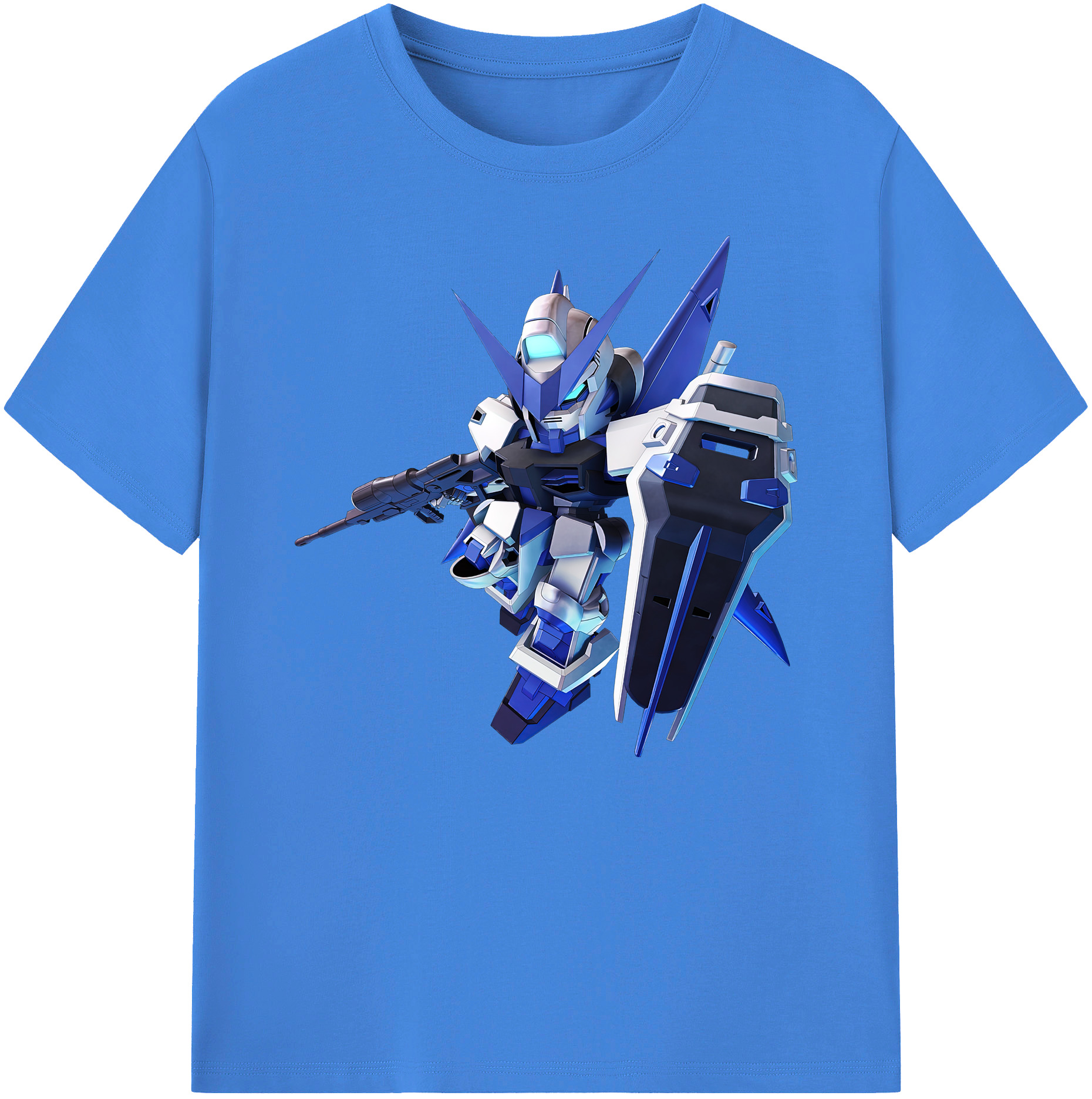 （画像用） 機動戦士ガンダム Mobile Suit Gundam 綿100％ メンズ半袖Tシャツ｜肌触りやわらか＆通気性