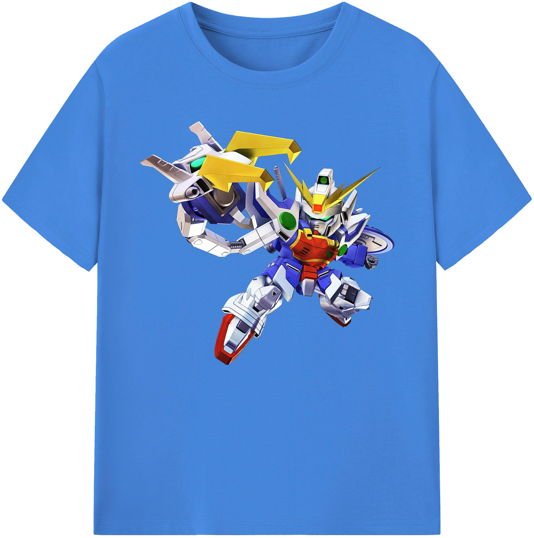 （画像用） 機動戦士ガンダム Mobile Suit Gundam 綿100％ メンズ半袖Tシャツ｜肌触りやわらか＆通気性