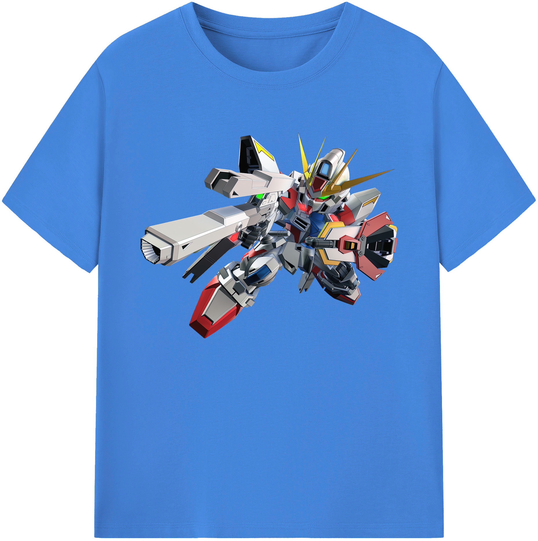 （画像用） 機動戦士ガンダム Mobile Suit Gundam 綿100％ メンズ半袖Tシャツ｜肌触りやわらか＆通気性