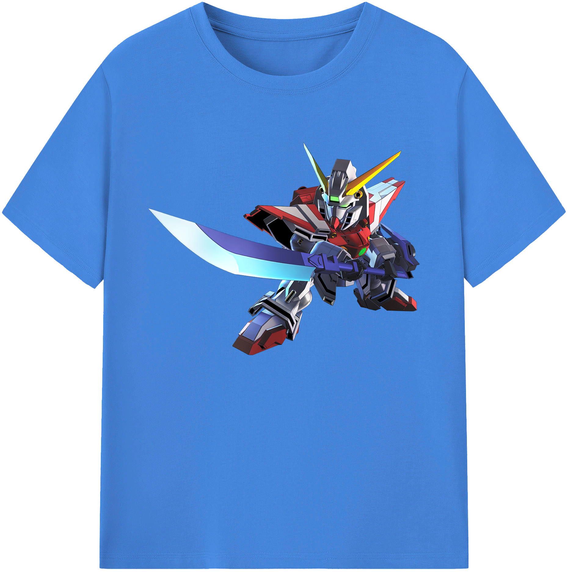 （画像用） 機動戦士ガンダム Mobile Suit Gundam 綿100％ メンズ半袖Tシャツ｜肌触りやわらか＆通気性